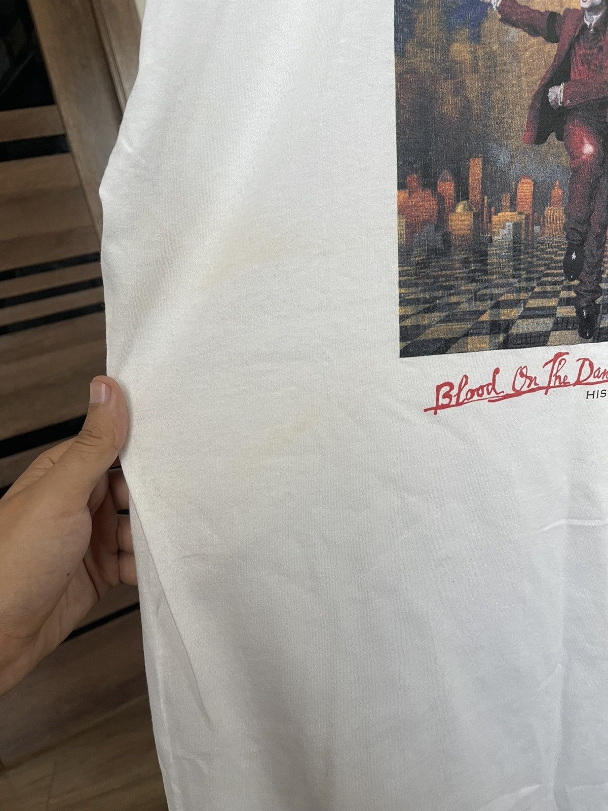 Michael Jackson Michael Jackson Blood On The Dance Floor Vintage T-Shirt 90s Size US L / EU 52-54 / 3 - 10 Thumbnail