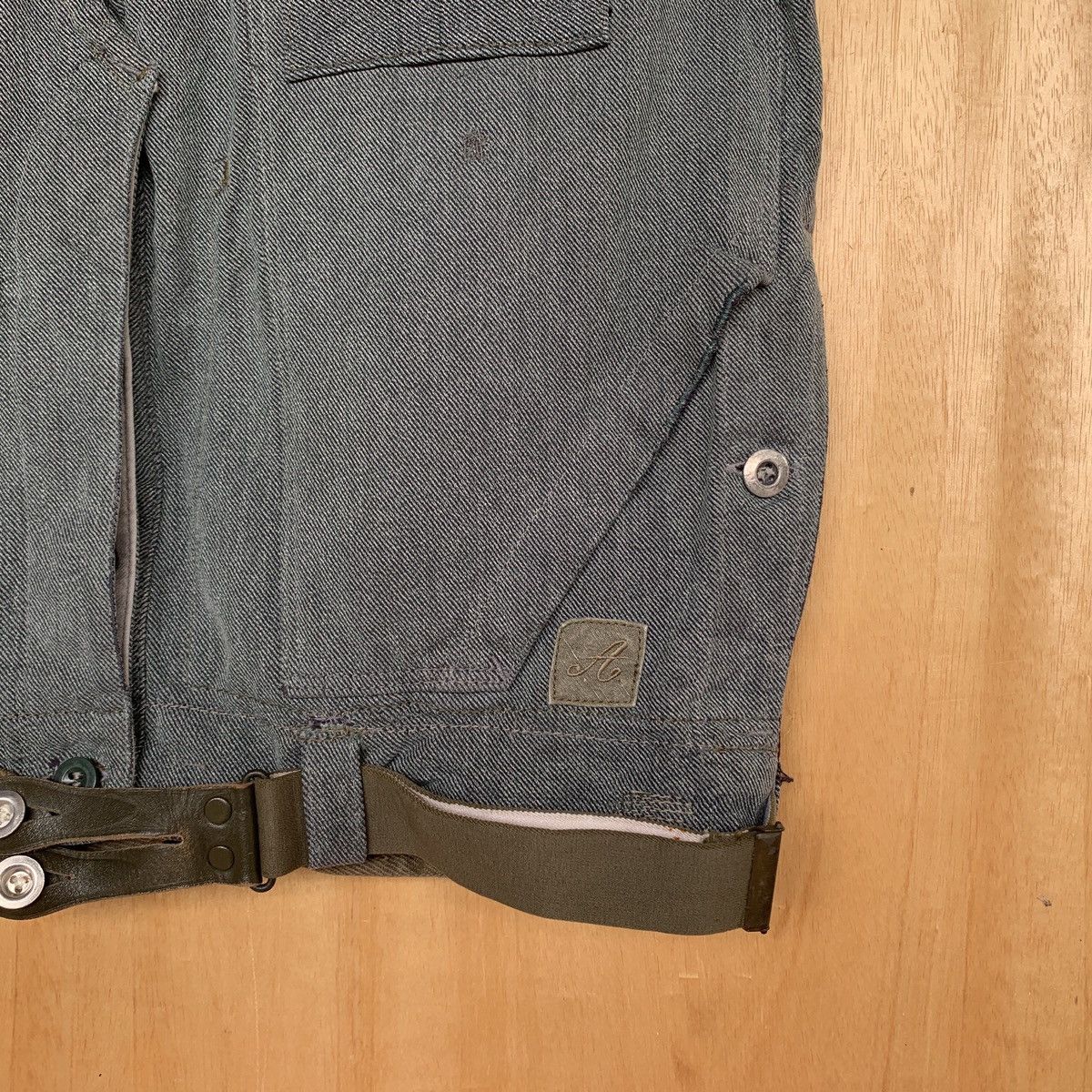 Japanese Brand Vintage Arte Povera Jeans Vest Size US M / EU 48-50 / 2 - 6 Thumbnail