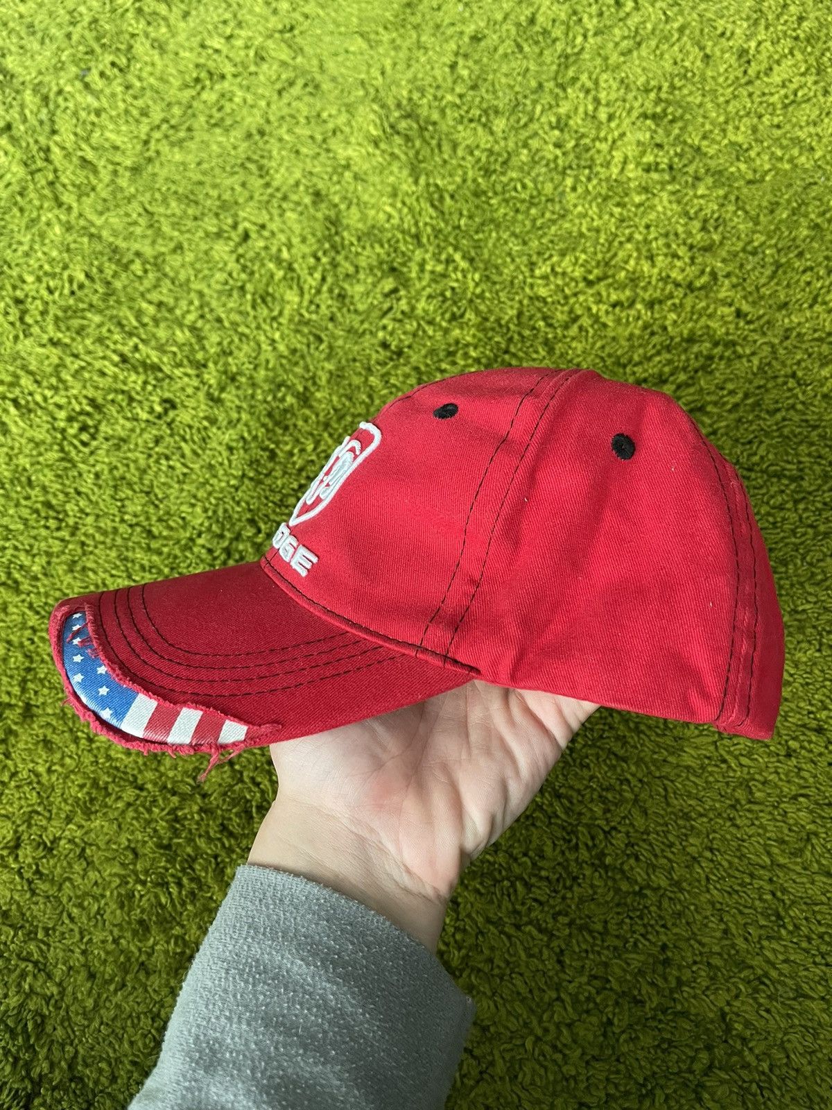 Vintage 🇺🇸 Dodge racing off-road Y2K cap Size 32 - 3 Thumbnail
