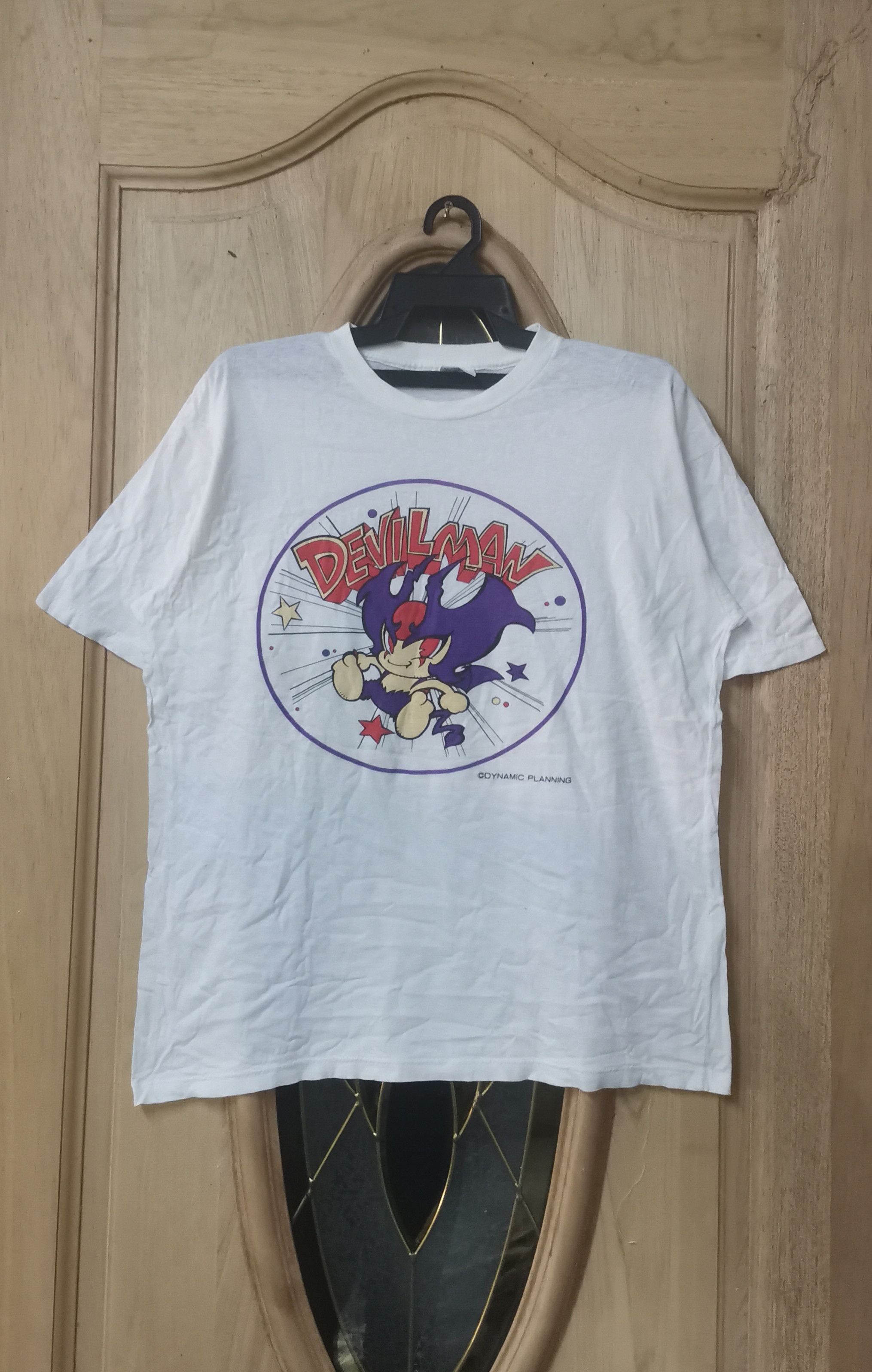 Vintage Devilman anime Japan dynamic planning t-shirt