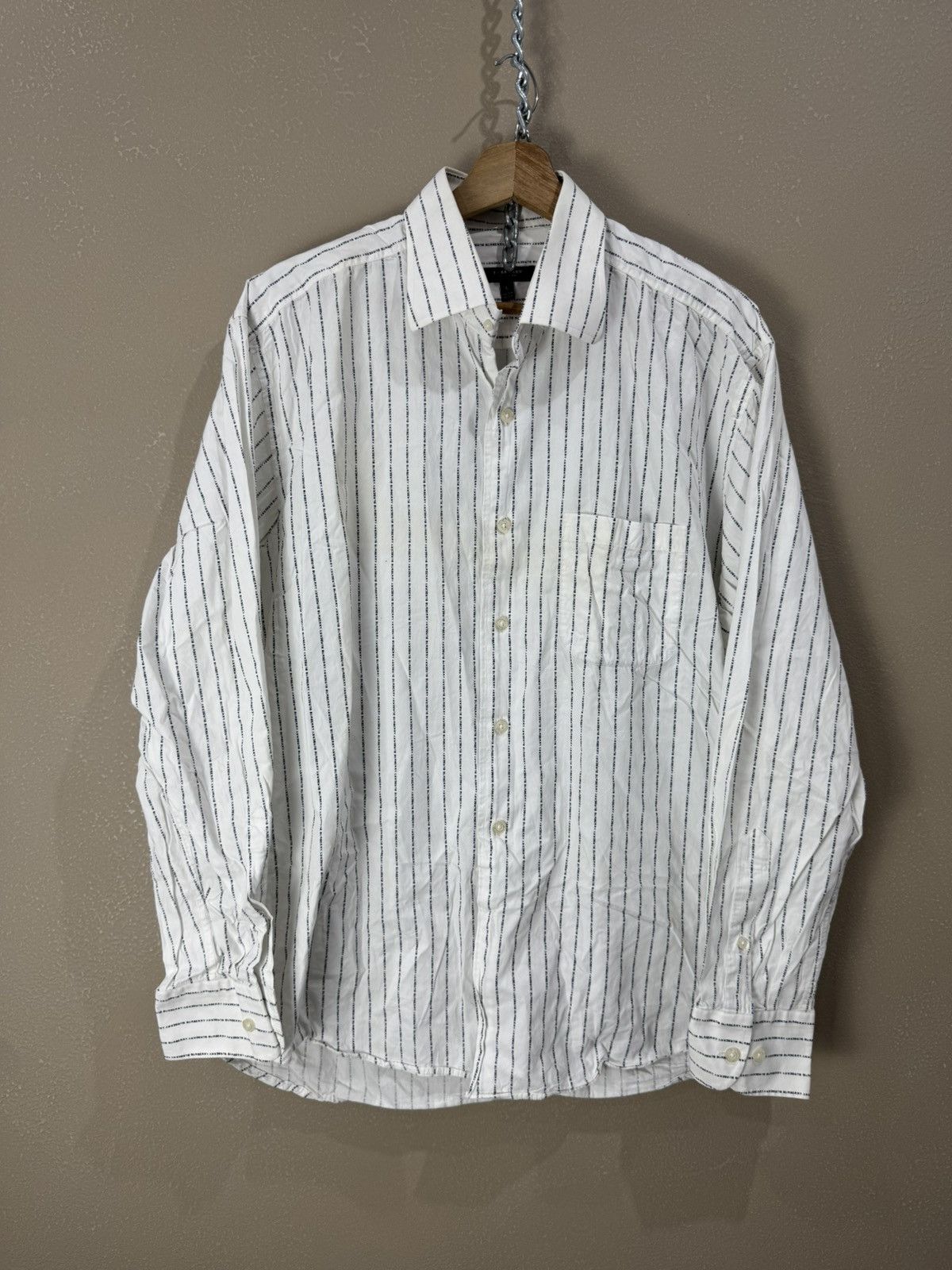 Burberry Burberry Logo Spell out Classic Name shirt Size US L / EU 52-54 / 3 - 1 Thumbnail