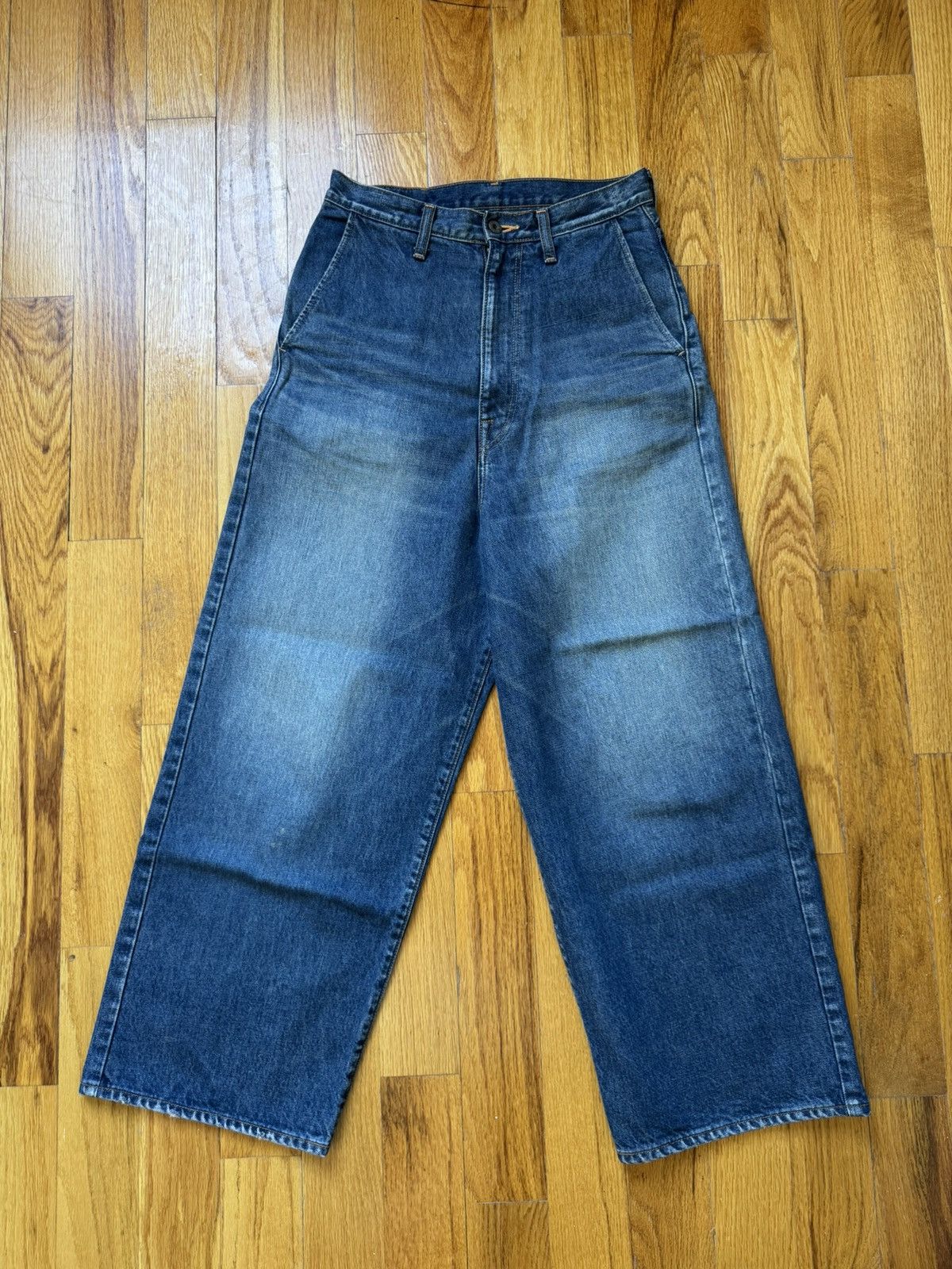 Kapital 14oz Denim Port Buggy Pants Size US 28 / EU 44 - 1 Thumbnail
