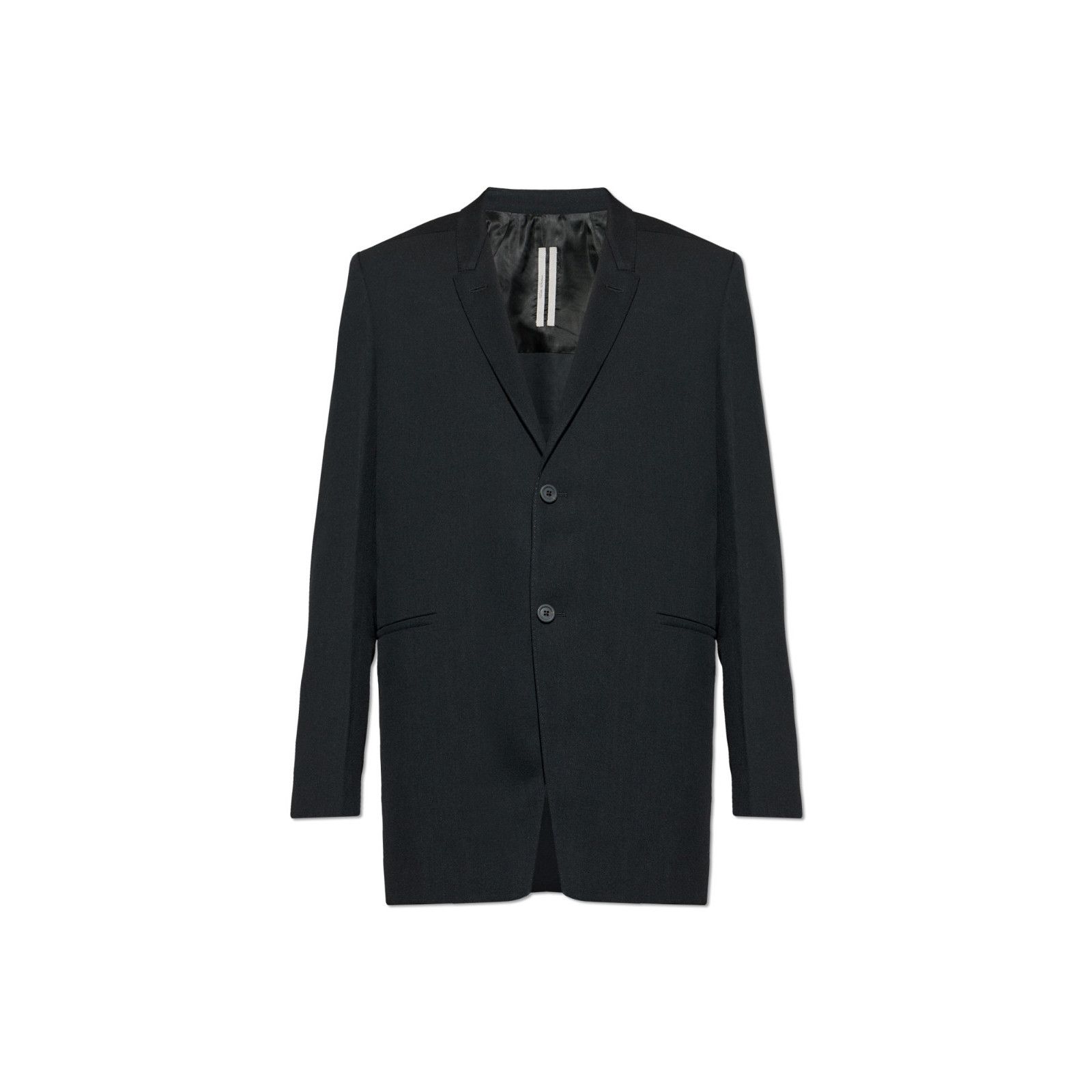 RICK OWENS Temple Black Wool Blazer Jacket New & Authentic (