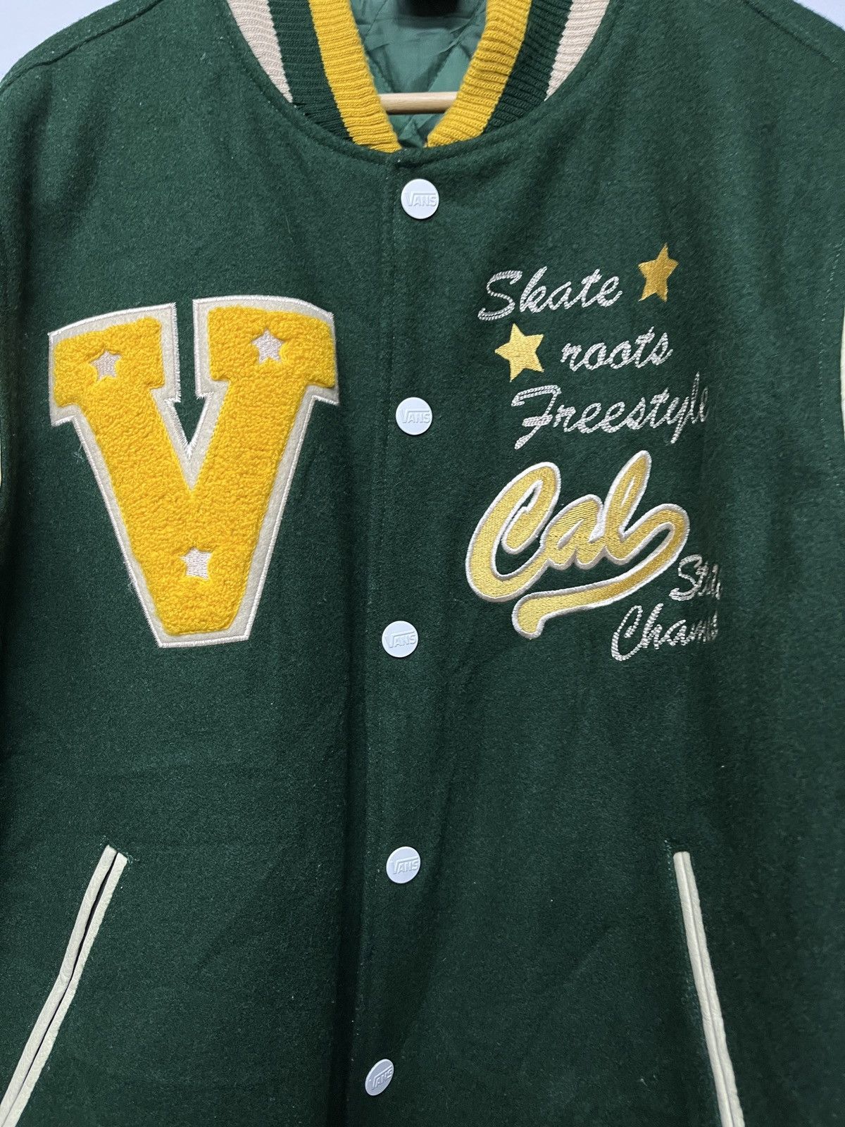 Vans Vintage 90's Vans California Skate Roots Varsity Jacket Size US M / EU 48-50 / 2 - 5 Thumbnail