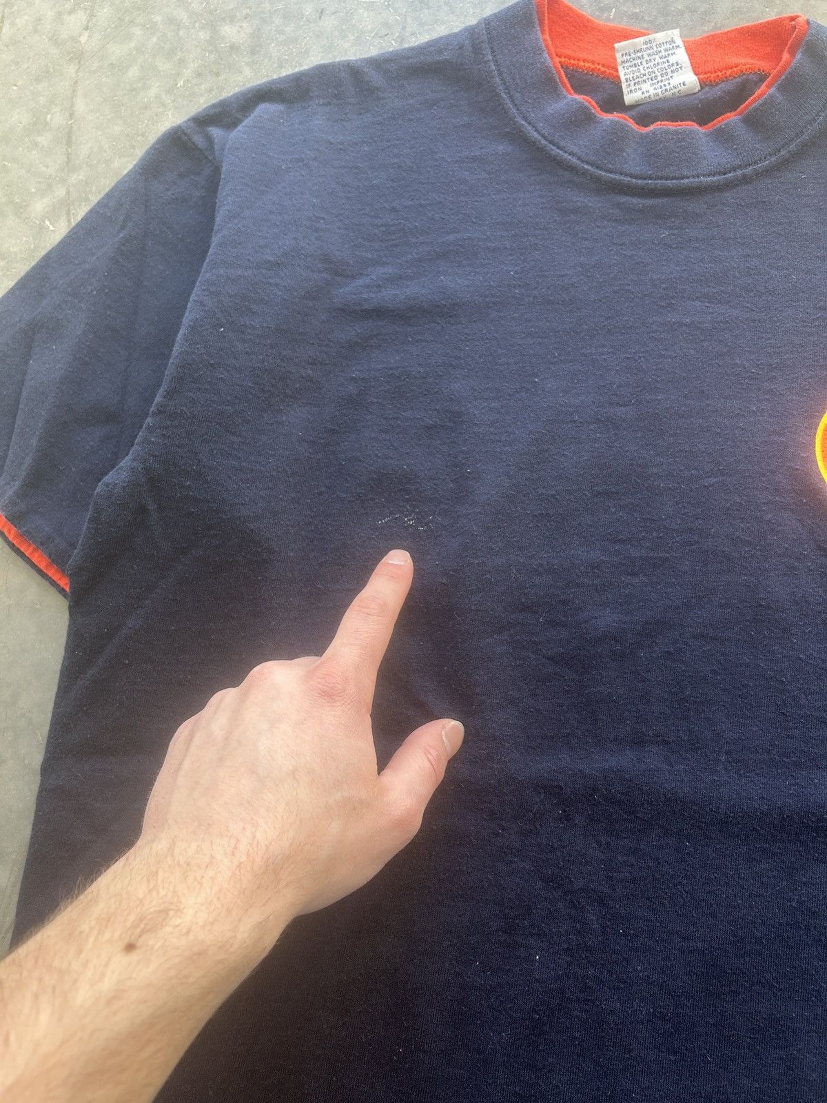 NASCAR × Vintage Vintage 90s Tide Racing Graphic Tee Size US M / EU 48-50 / 2 - 3 Thumbnail