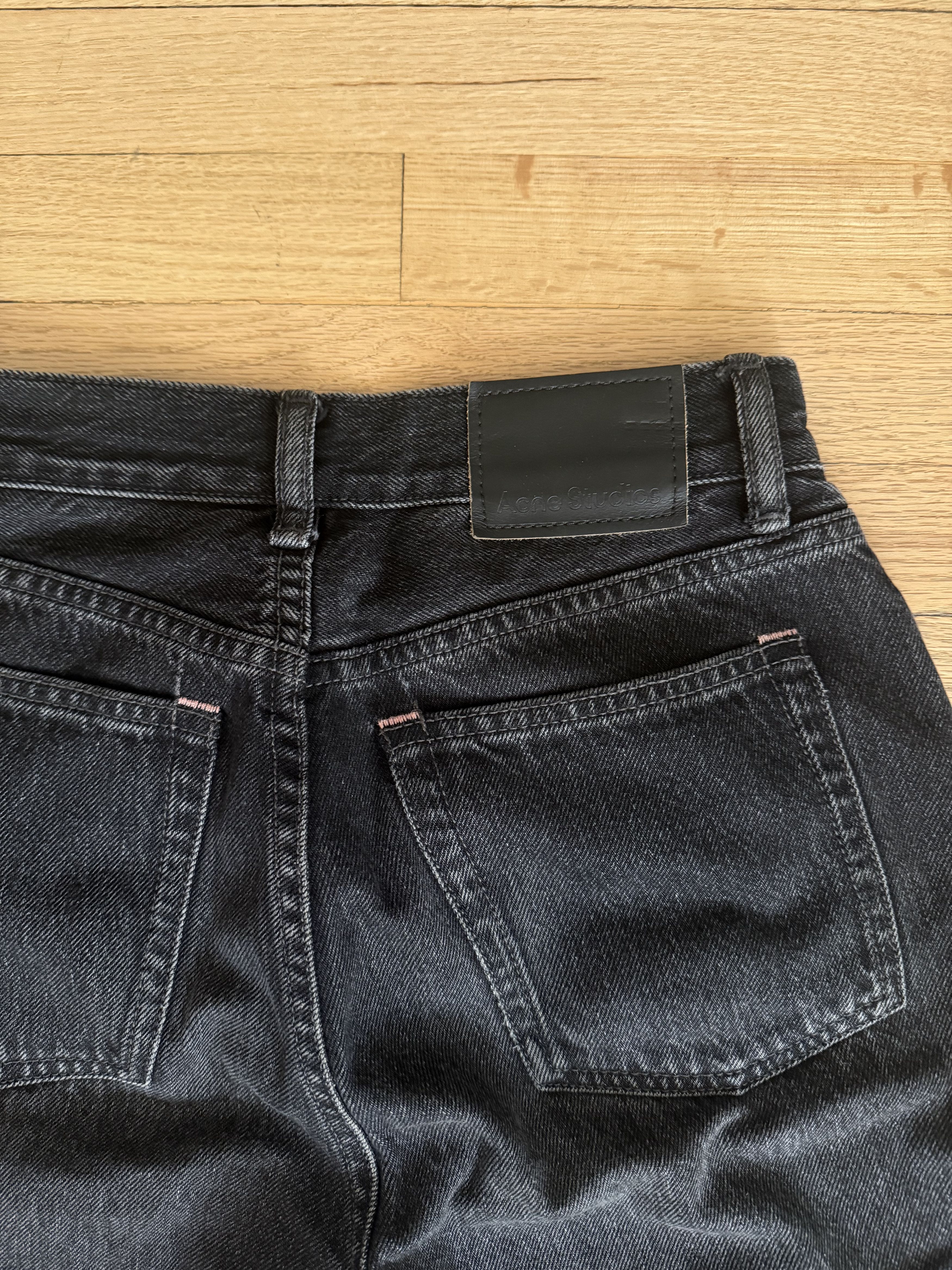 Acne Studios Black Acne Denim Size 23" - 8 Thumbnail