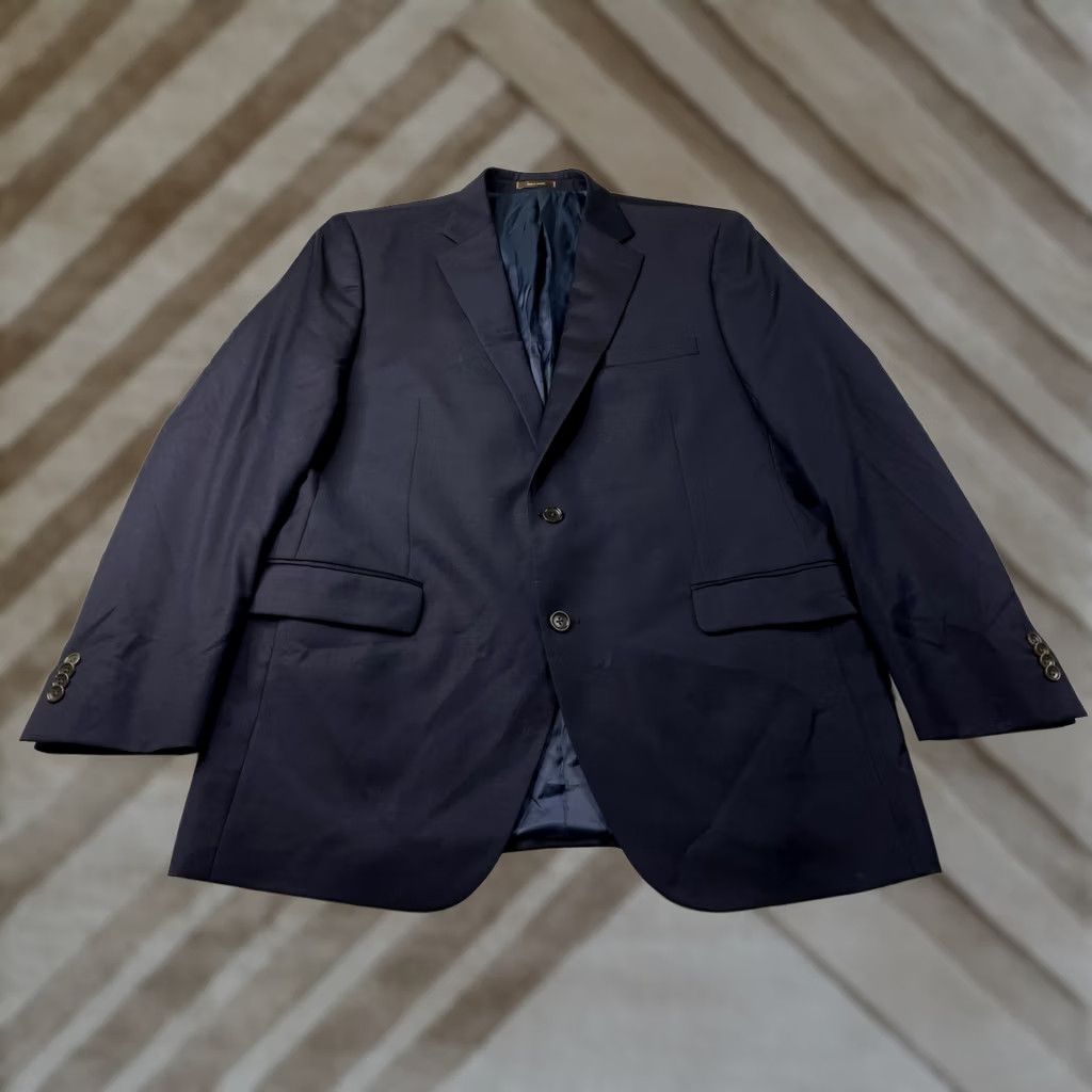 Peter Millar Peter Millar Sport Coat Blazer Blue Wool Jacket Mens 44T Canada Size 44R - 1 Thumbnail