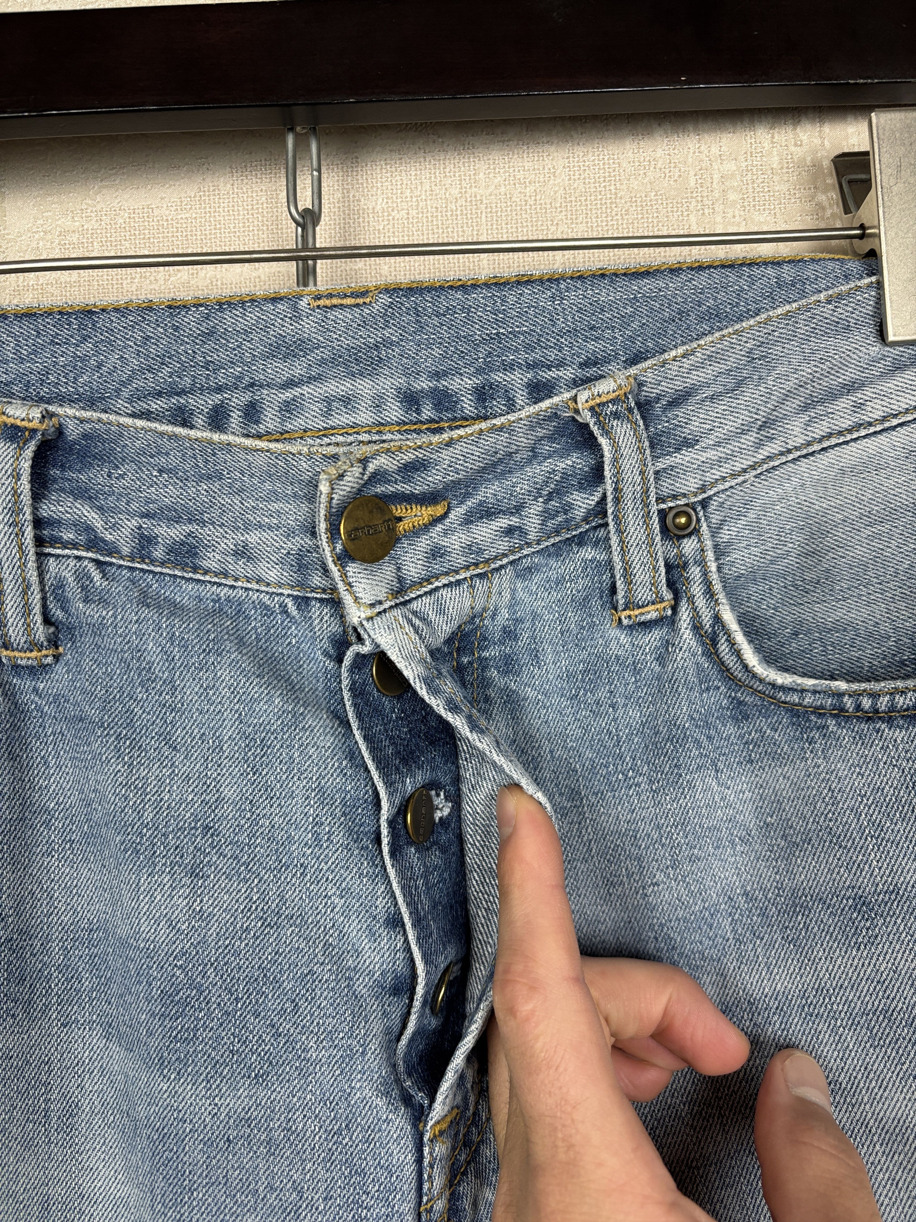 Carhartt Carhartt Klondike Pants Jeans Size 32 x 32 Button Fly Size US 32 / EU 48 - 16 Thumbnail
