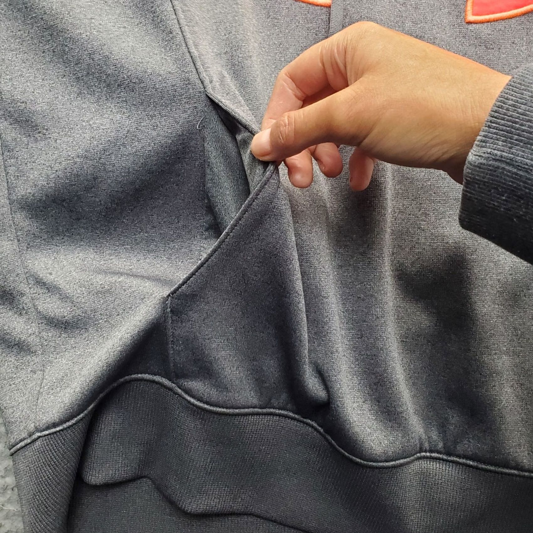 Under Armour Under Armour Hoodie Unisex L Gray Semi-Fitted Fleece Lined ColdGear Long Sleeve Size US L / EU 52-54 / 3 - 8 Thumbnail