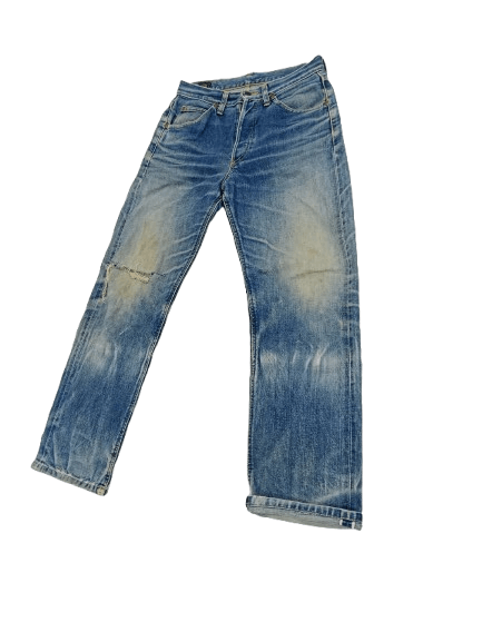 Lee Vintage LEE Riders Union Made Selvedge Distressed Jeans Size US 30 / EU 46 - 5 Thumbnail