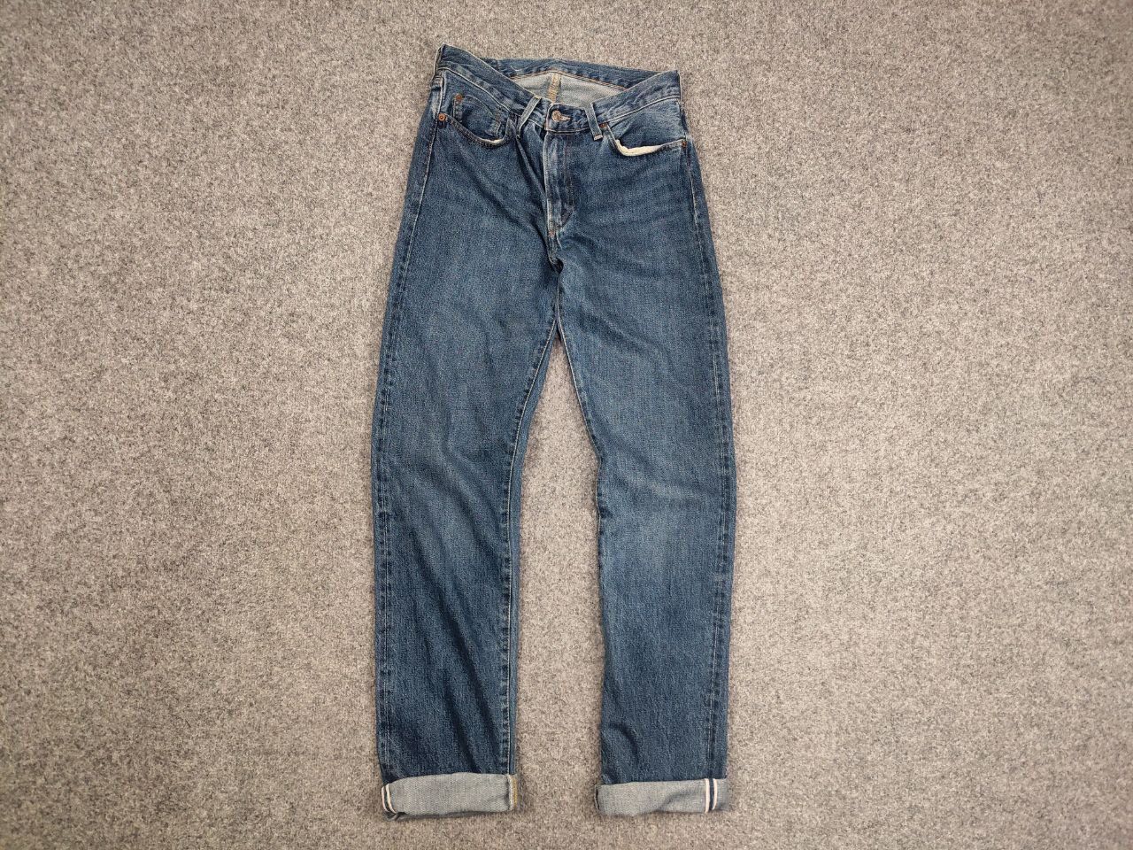 Levi's Vintage Levis Clothing Selvedge Denim Jeans Talon 50's Style Size US 30 / EU 46 - 7 Thumbnail