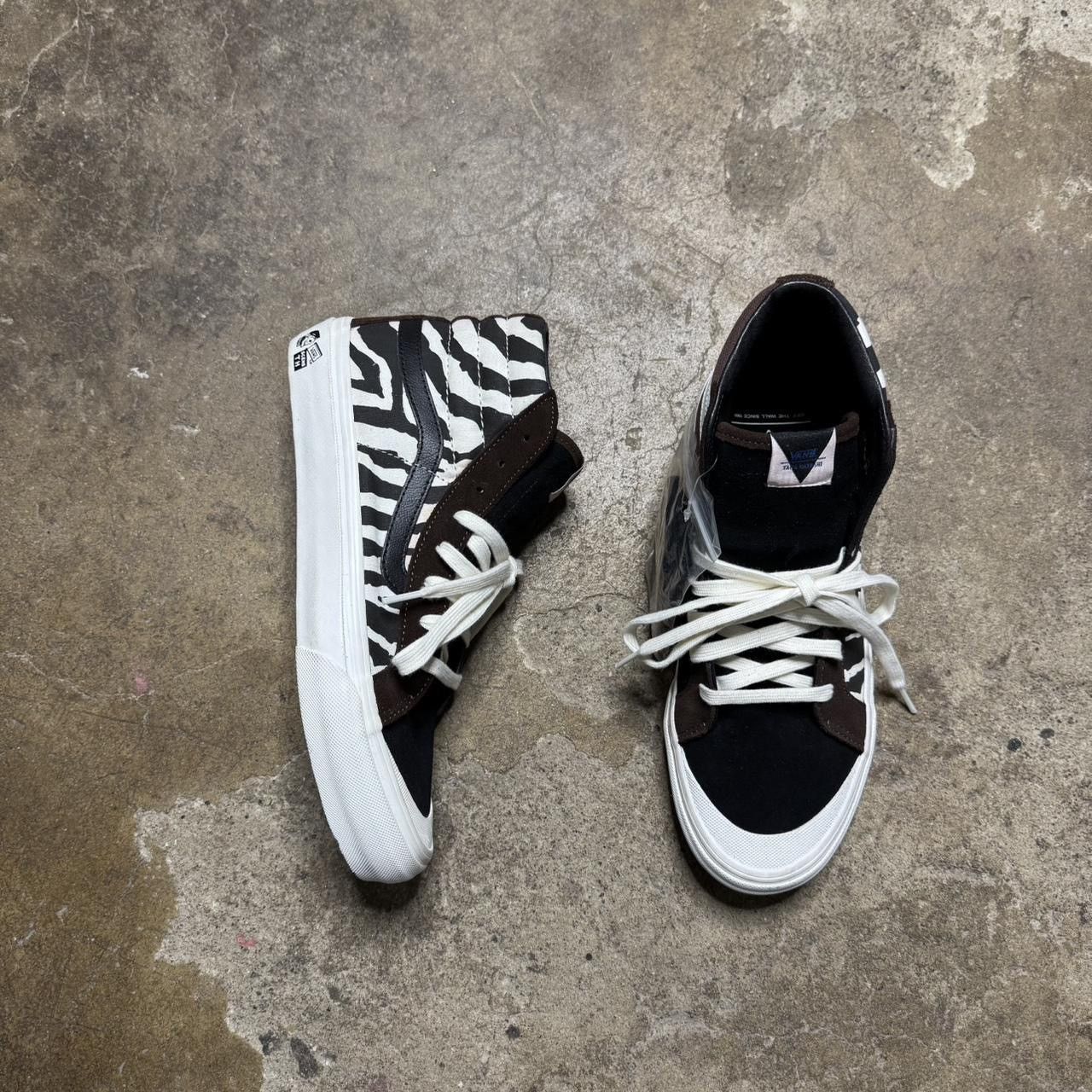 Taka Hayashi × Vans Taka Hayashi Vans Skate High Zebra Sneaker Size US 9 / EU 42 - 1 Thumbnail
