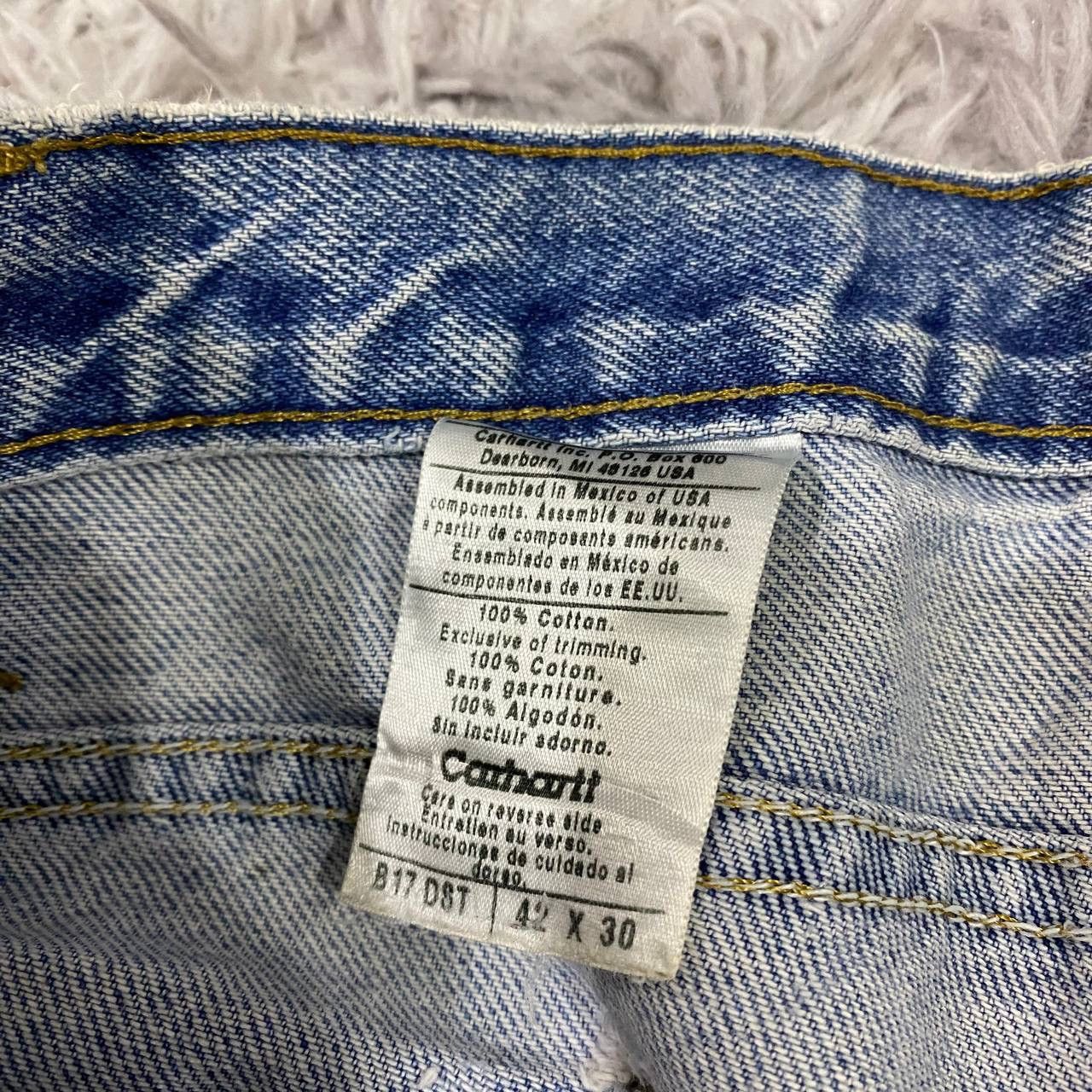 Carhartt Distressed carhartt jeans big size Size US 42 / EU 58 - 15 Thumbnail