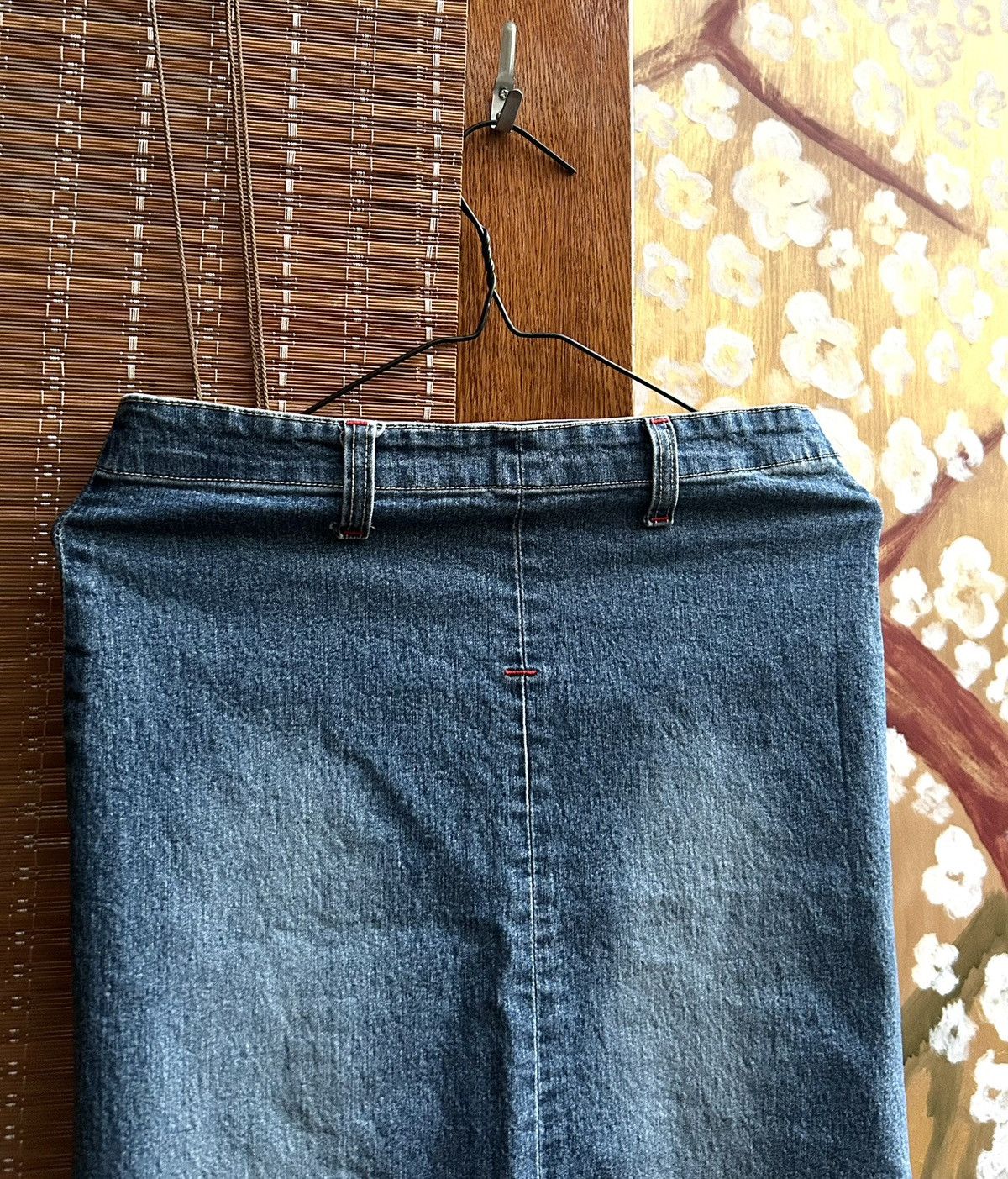 Miss Sixty 90’s Miss Sixty Blue Washed Denim Pencil Midi Skirt Size 32 Size 32" / US 10 / IT 46 - 3 Thumbnail