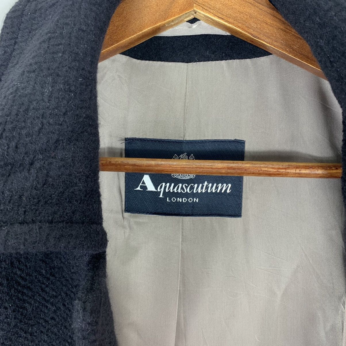 Aquascutum × Autumn Cashmere Vintage Aquasqutum Wool Cashmere Overcoat Size US M / EU 48-50 / 2 - 6 Thumbnail