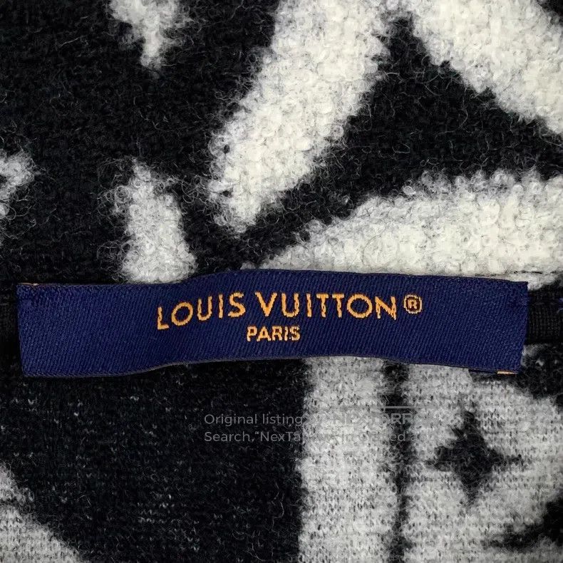 Louis Vuitton Louis Vuitton 23 color-block caricature full-print wool la Size US M / EU 48-50 / 2 - 5 Thumbnail