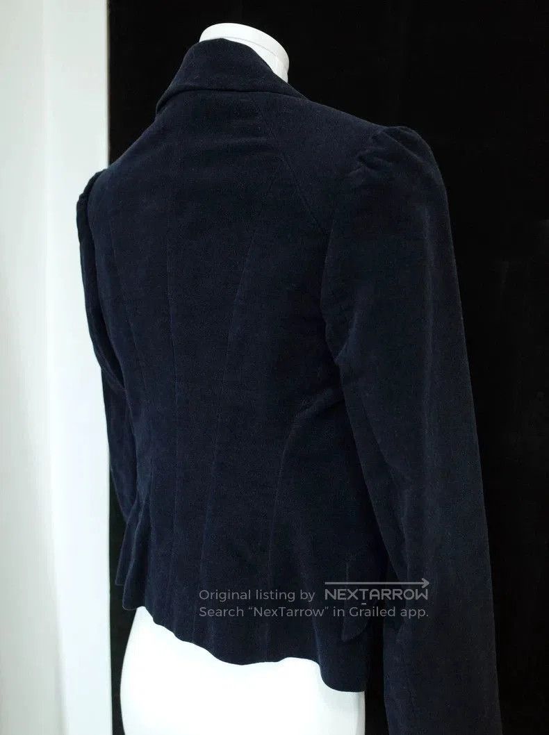 Vivienne Westwood Vivienne Westwood Velvet Blazer Coat Size S / US 4 / IT 40 - 2 Thumbnail