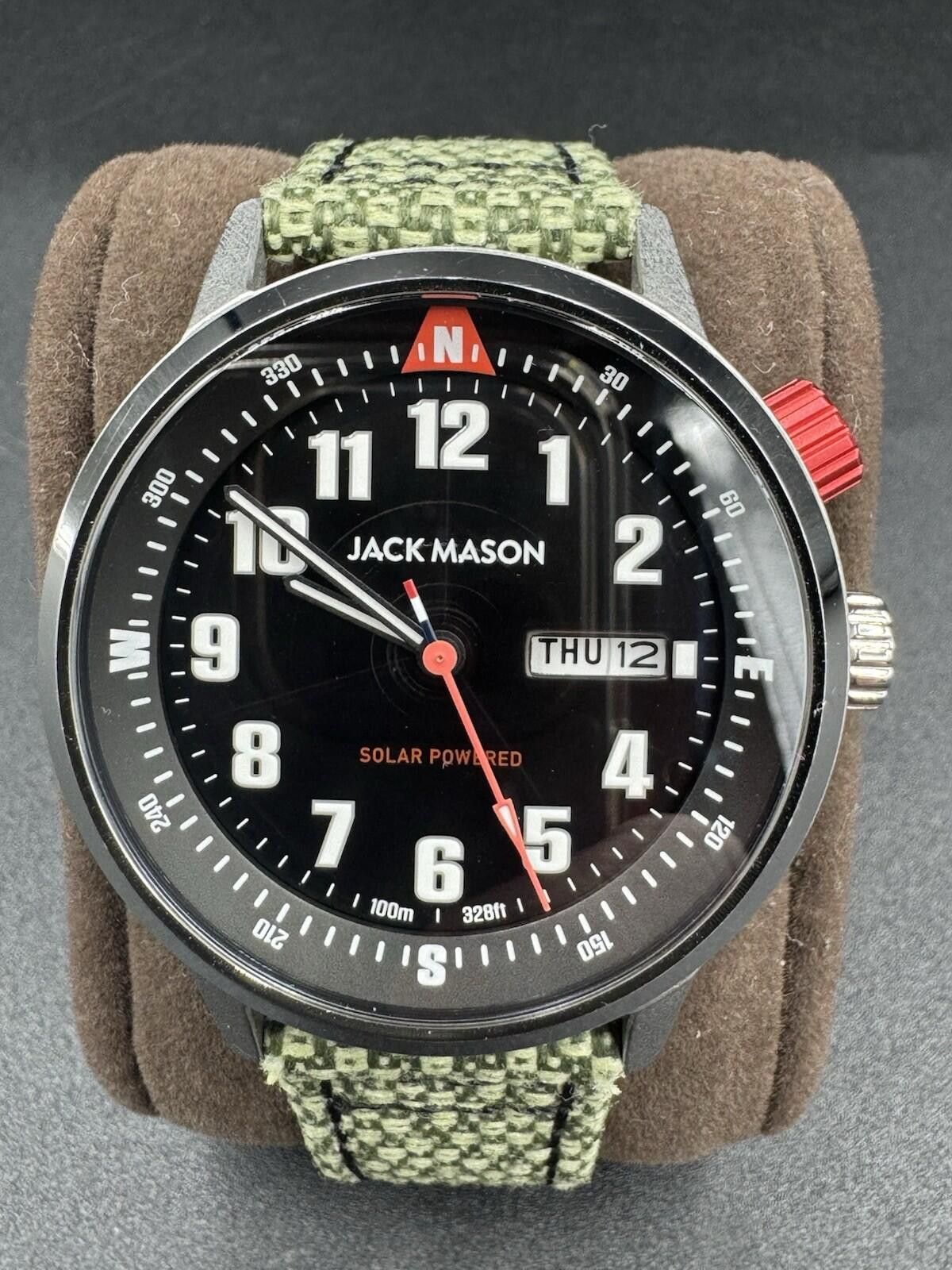 Other Jack Mason Solar Watch JM-F111-001 Siler Color Men's Recycle Size ONE SIZE - 2 Thumbnail