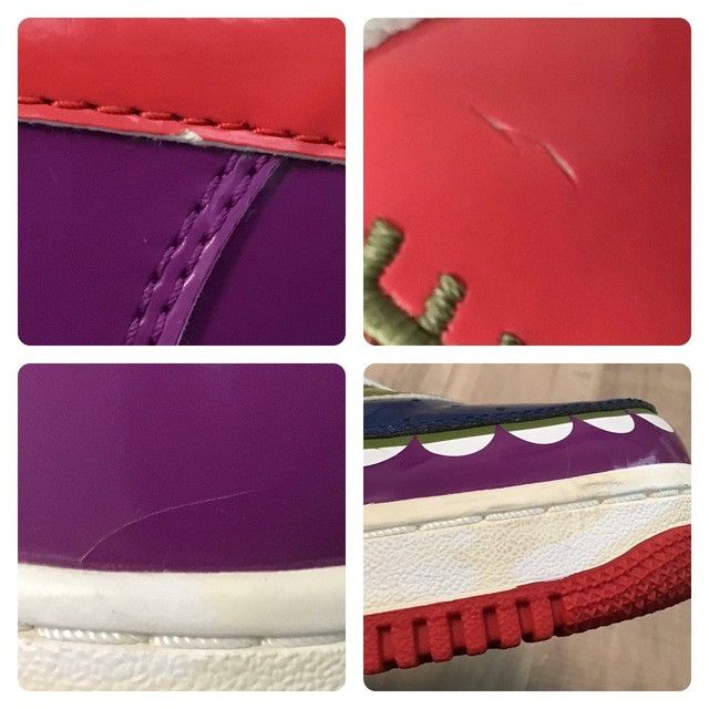Bape × Kaws × Nigo KAWS CHOMPERS BAPE STA Patent Leather Sneakers APE NIGO Size US 9.5 / EU 42-43 - 9 Thumbnail