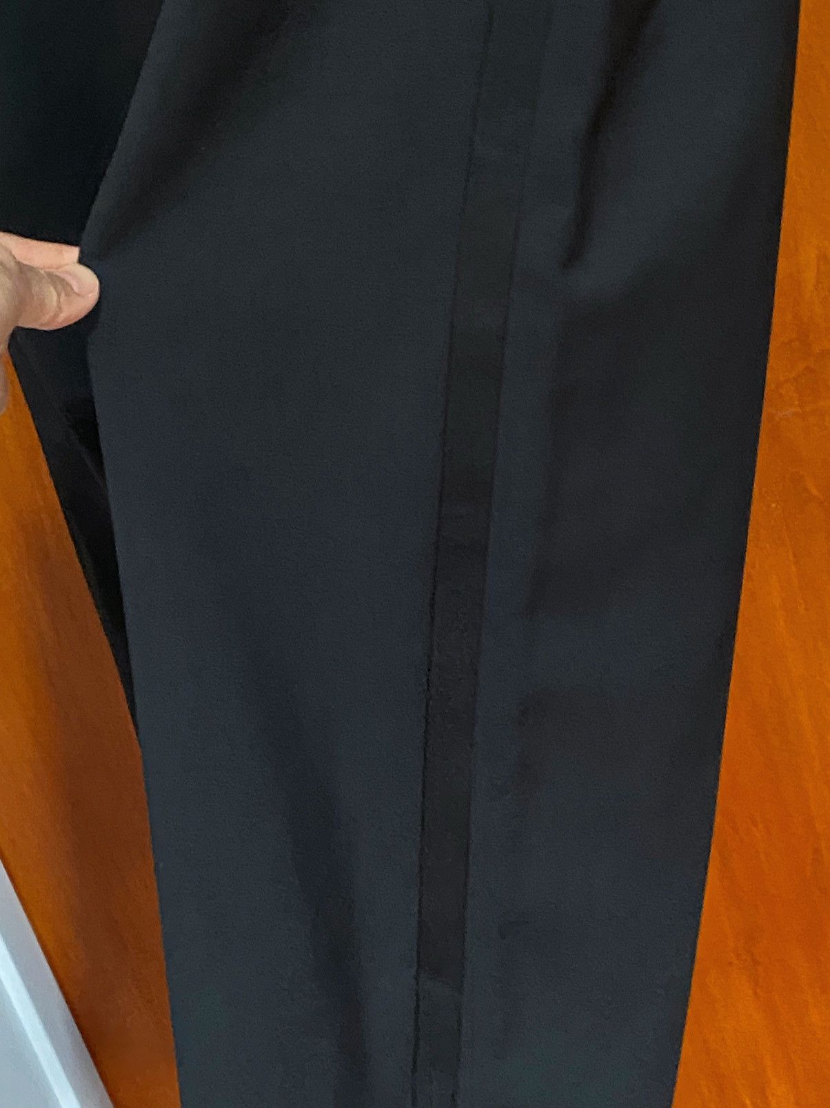 Z Zegna Zegna Flat Front Tuxedo Trousers size 7-54R/ fit 36” waist Size 54R - 10 Thumbnail