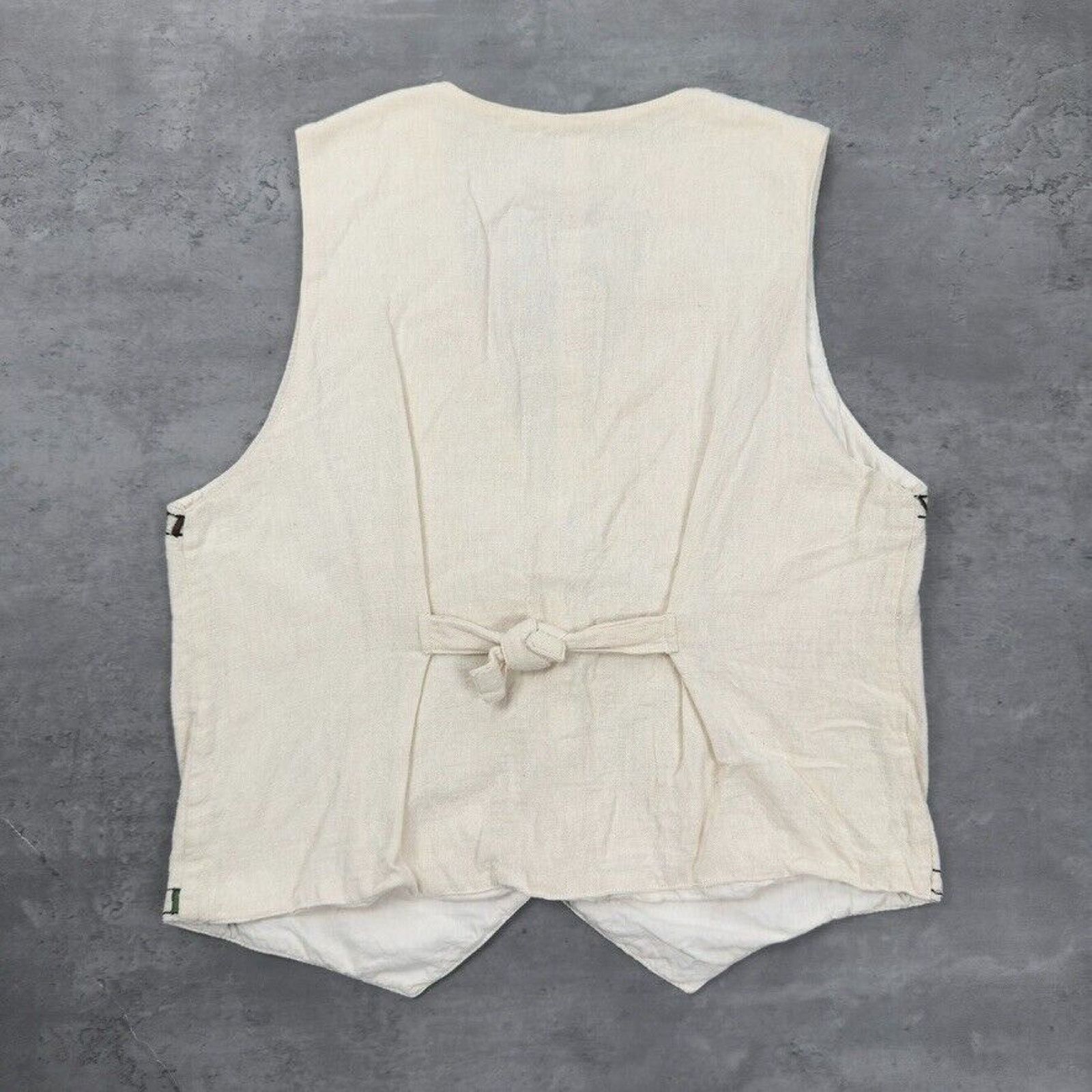 Vintage Vintage AGAPO Embroidered Vest Size M / US 6-8 / IT 42-44 - 5 Thumbnail