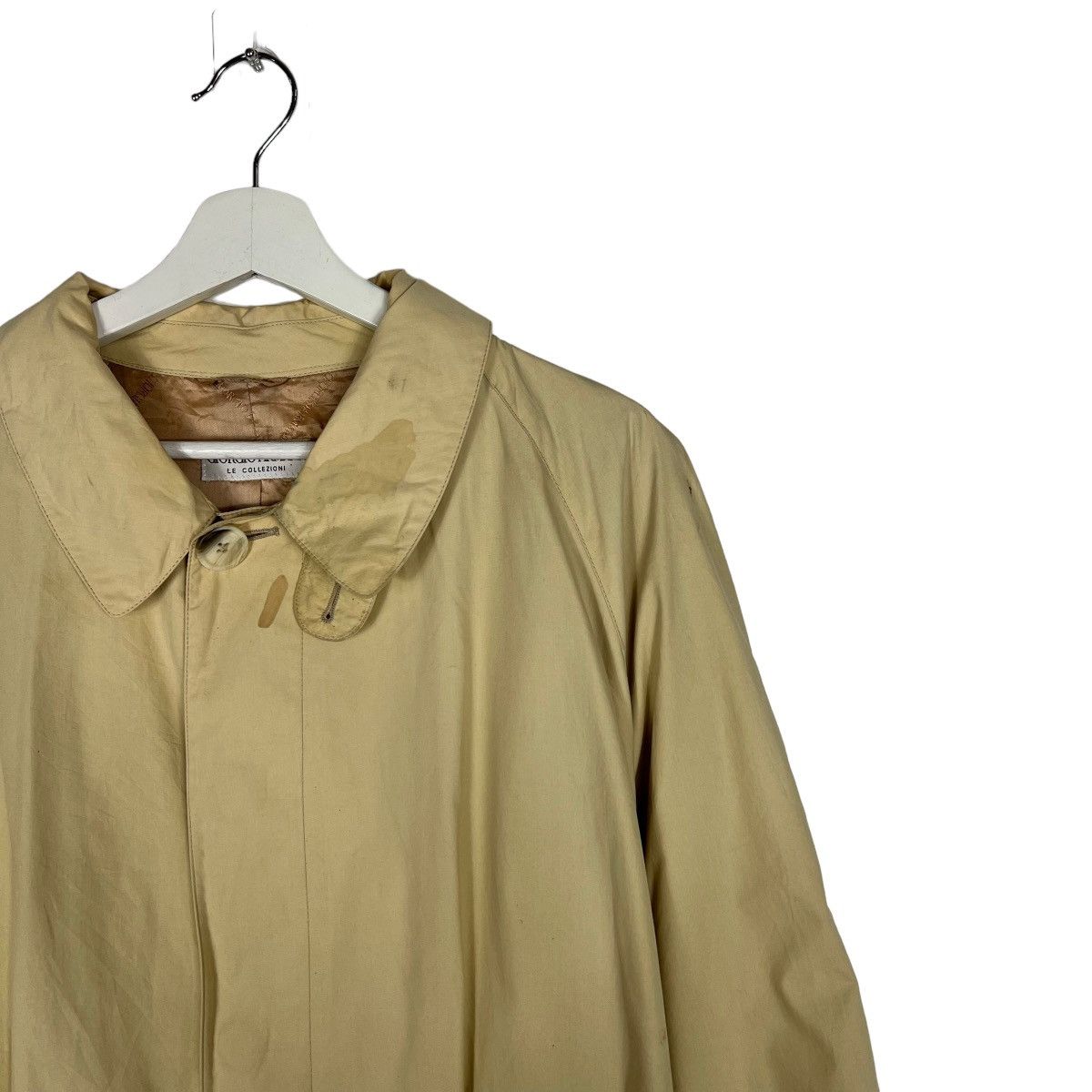 Giorgio Armani 🔥 GIORGIO ARMANI TRENCH COAT MADE IN ITALY Size US S / EU 44-46 / 1 - 6 Thumbnail