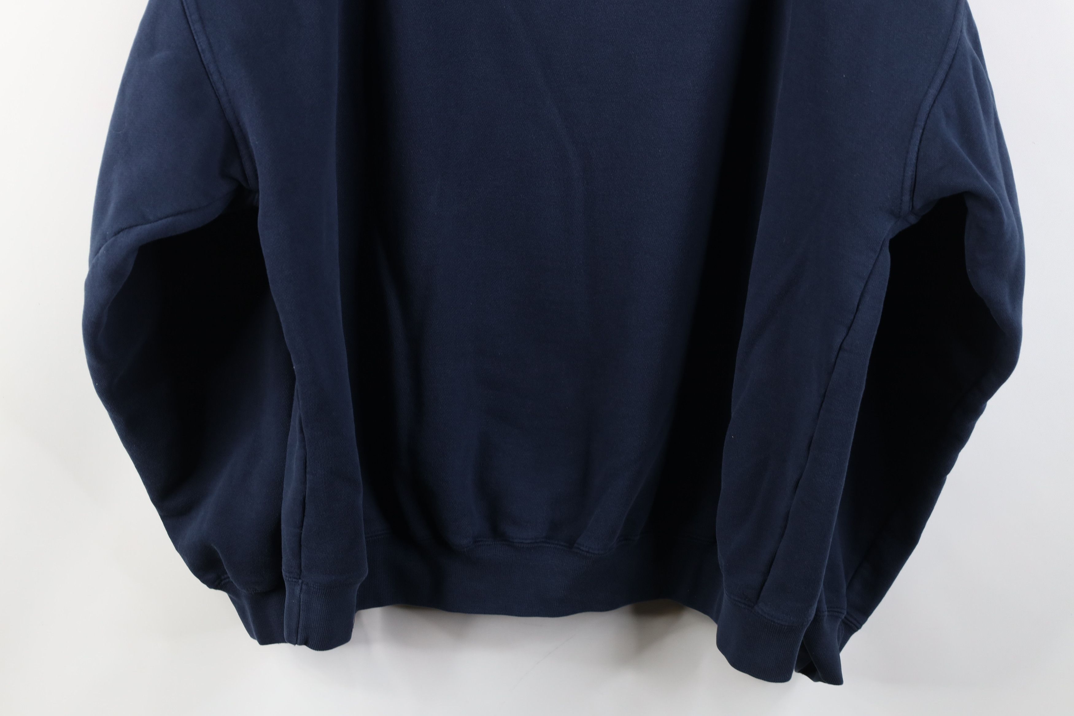 Vintage Vintage 90s Streetwear Alaska Turtleneck Sweatshirt Blue Size XL / US 12-14 / IT 48-50 - 15 Thumbnail