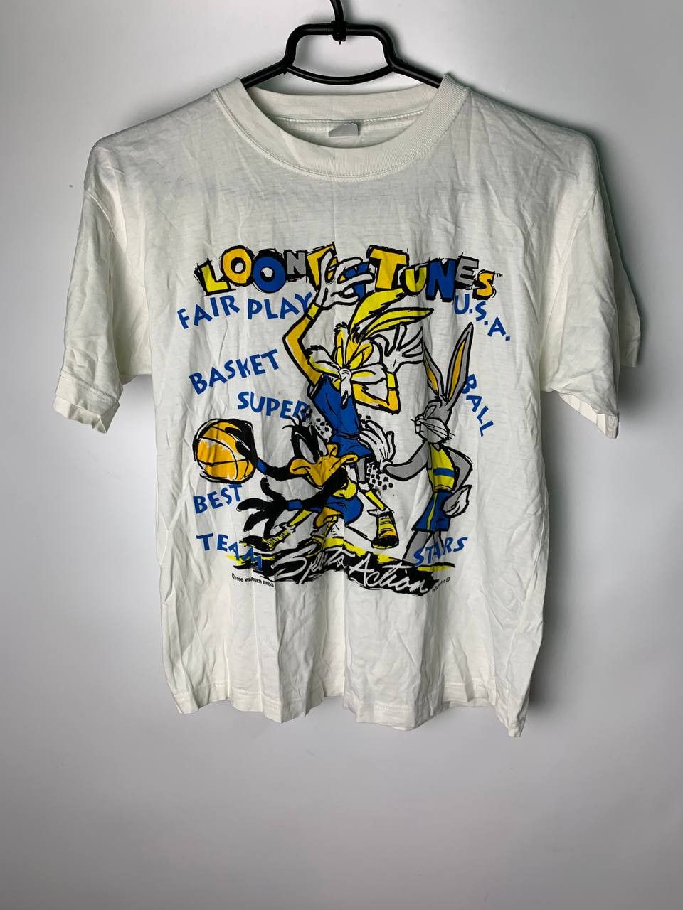 Cartoon Network vintage Looney Tunes t shirt 1990s Taz Bugs Bunny Size US XS / EU 42 / 0 - 1 Thumbnail