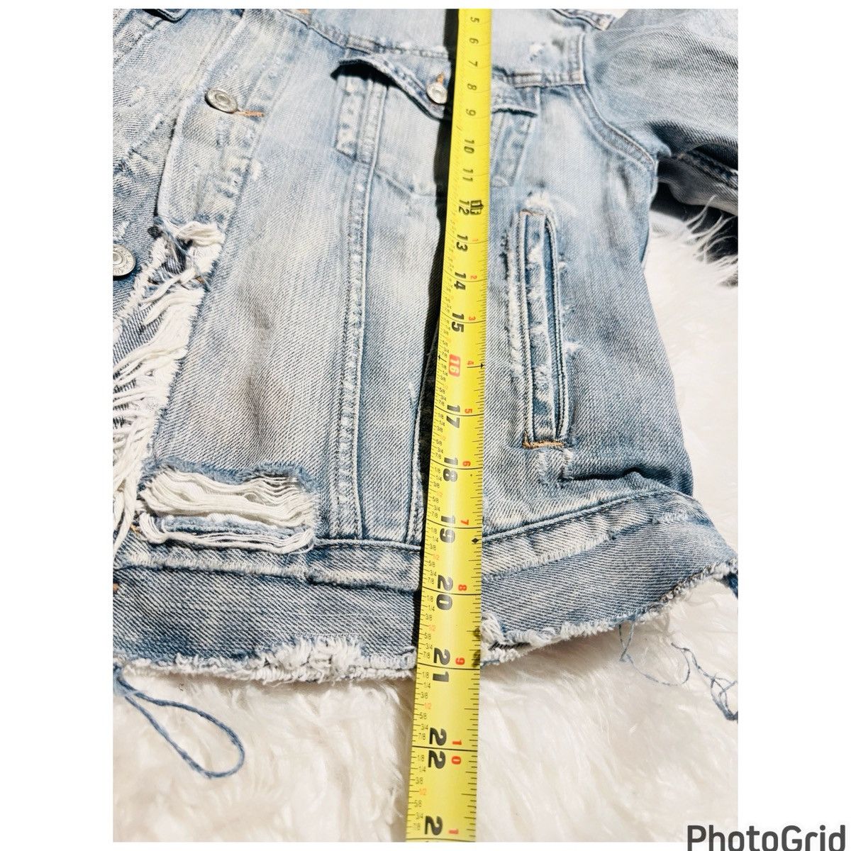Denim & Supply Ralph Lauren RL Denim and Supply Distressed Denim Jacket. Rare! Size L / US 10 / IT 46 - 7 Thumbnail