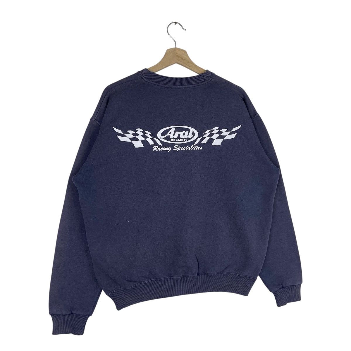 Vintage 90’s Arai Racing Team Sweatshirt Size US L / EU 52-54 / 3 - 3 Thumbnail
