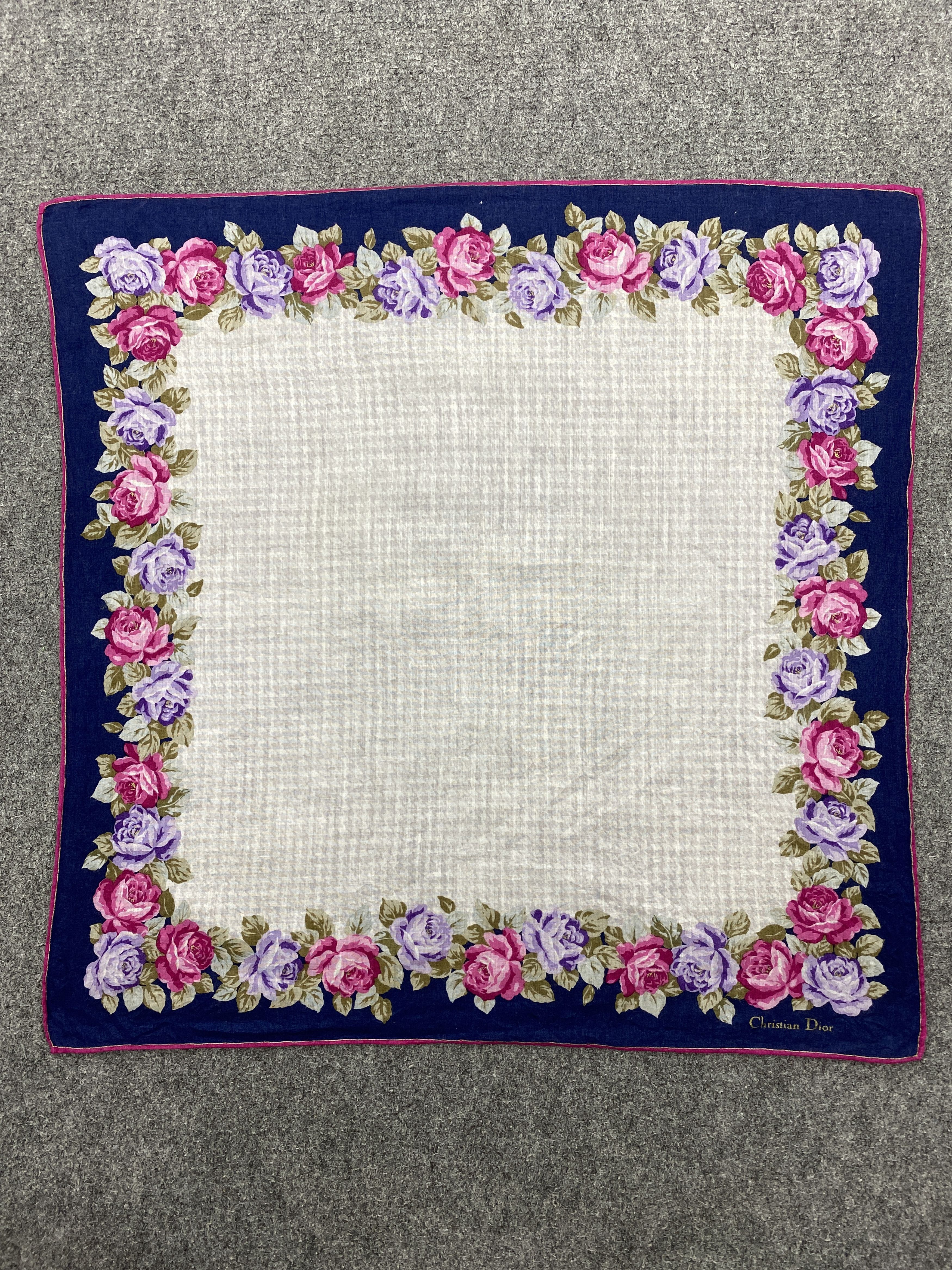 Christian Dior Monsieur Christian Dior Handkerchief / Neckerchief HKC0941 Size ONE SIZE - 4 Thumbnail