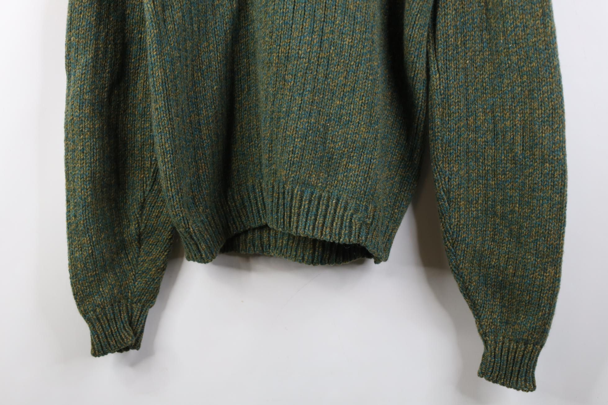 Vintage Vintage 50s 60s Streetwear Knit Shawl Sweater Flecked USA Size US S / EU 44-46 / 1 - 3 Thumbnail