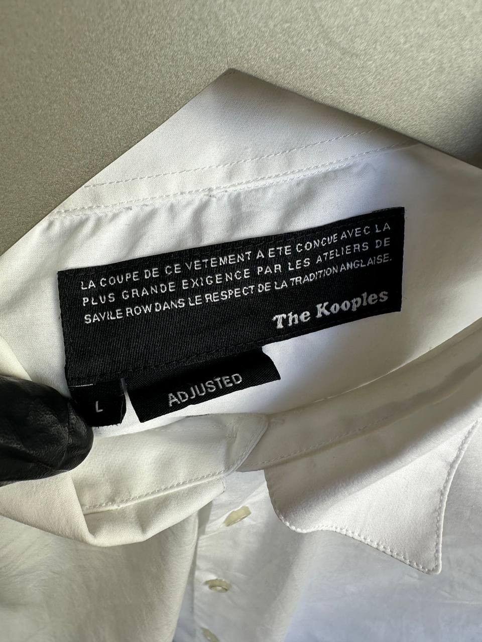 The Kooples The Kooples Savile Row Inspired Dress Shirt Adjusted Fit Size US L / EU 52-54 / 3 - 13 Thumbnail