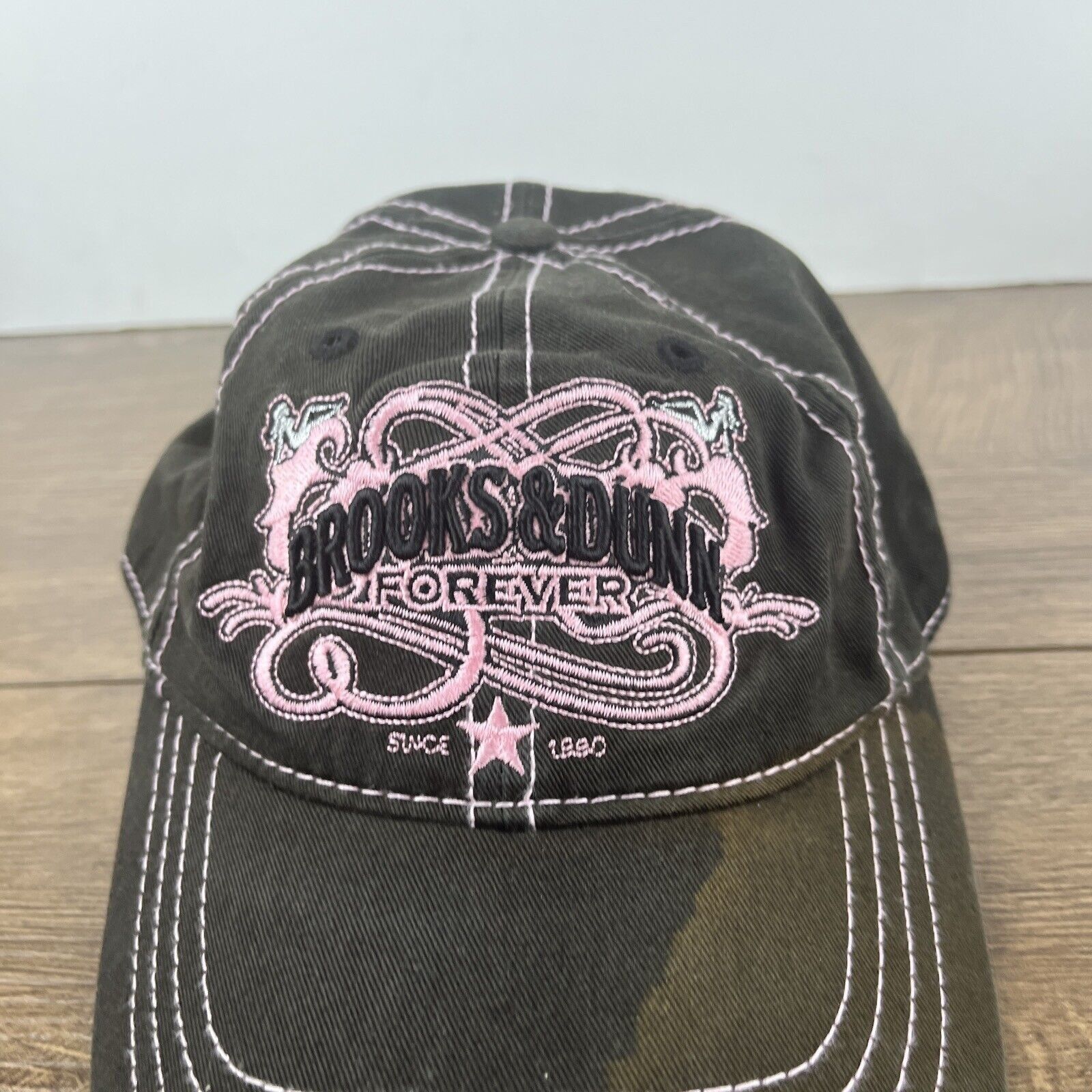 Other Brooks & Dunn Hat Forever Tour Tan Brown Hat Adjustable Adul Size ONE SIZE - 5 Thumbnail