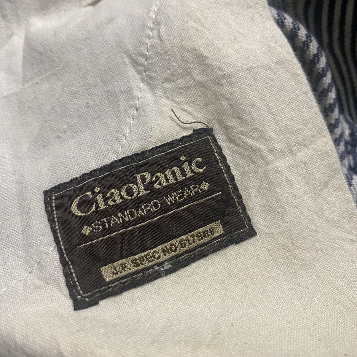 Ciaopanic Japanese Brand CIAOPANIC Hickory Carpenter Pants Slim Fit Size US 29 - 17 Thumbnail