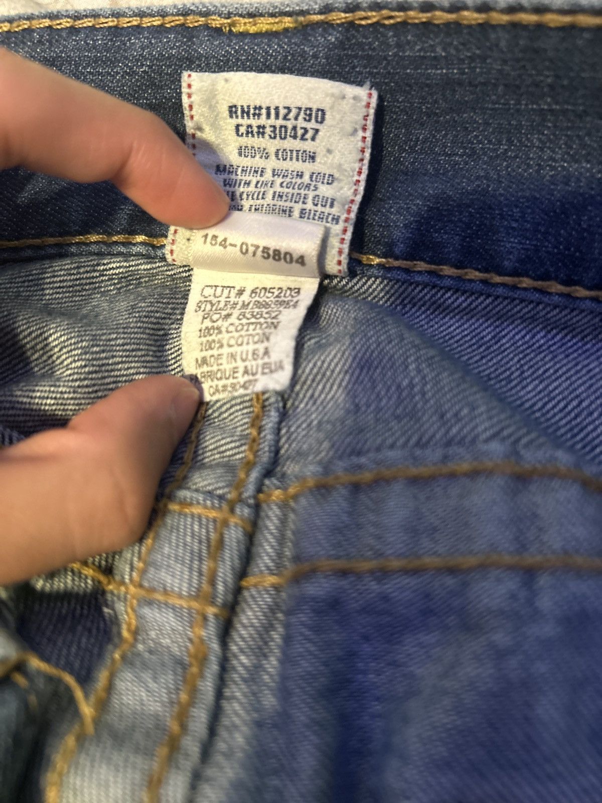 True Religion Truey jeans Size US 32 / EU 48 - 5 Thumbnail