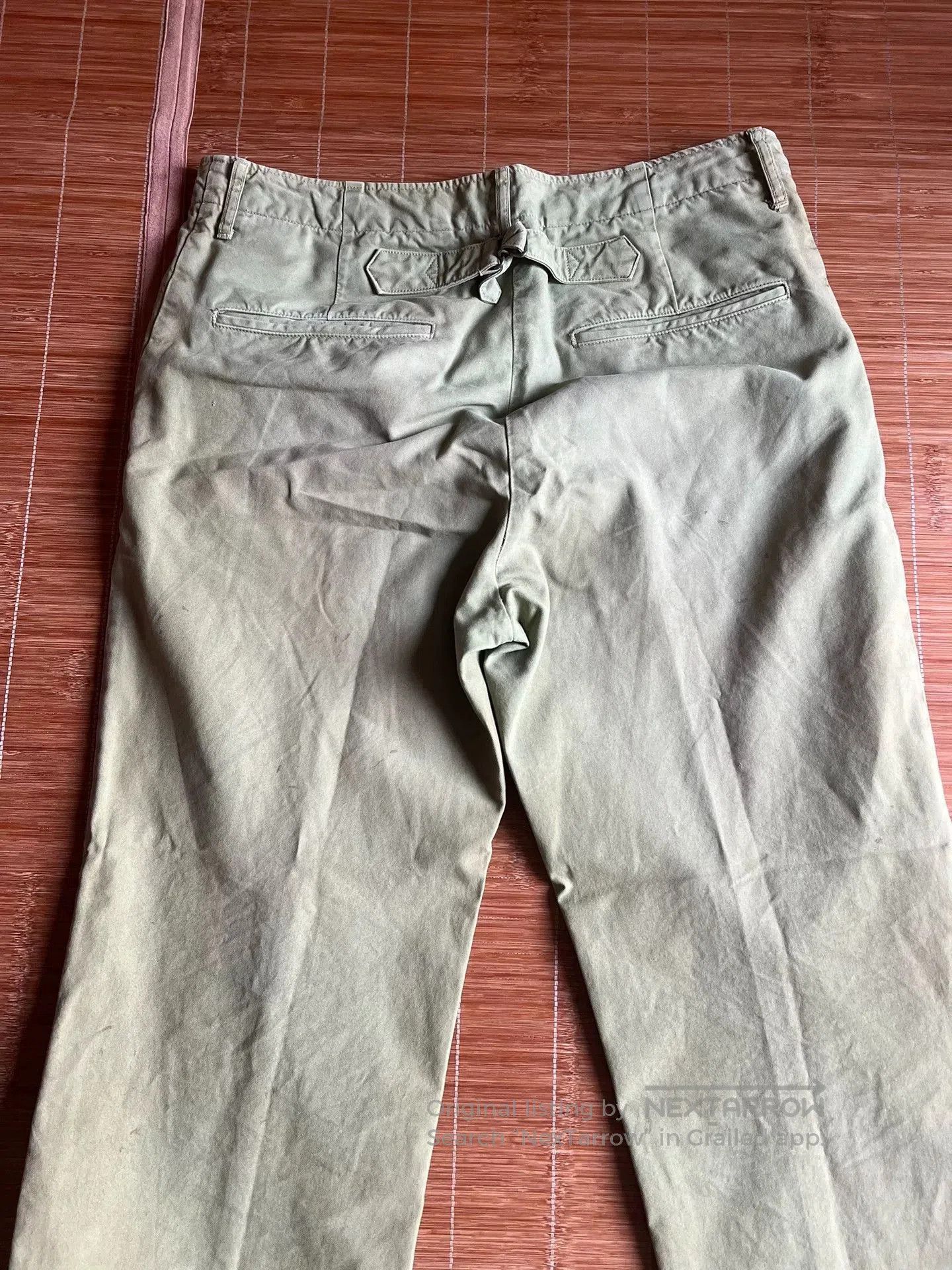 Visvim Visvim Chino Pants Hw Dmgd. Size US 26 / EU 42 - 4 Thumbnail