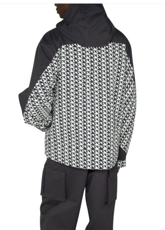 Louis Vuitton Bicolor Dove Houndstooth Hooded Padded Jacket Size US M / EU 48-50 / 2 - 17 Thumbnail