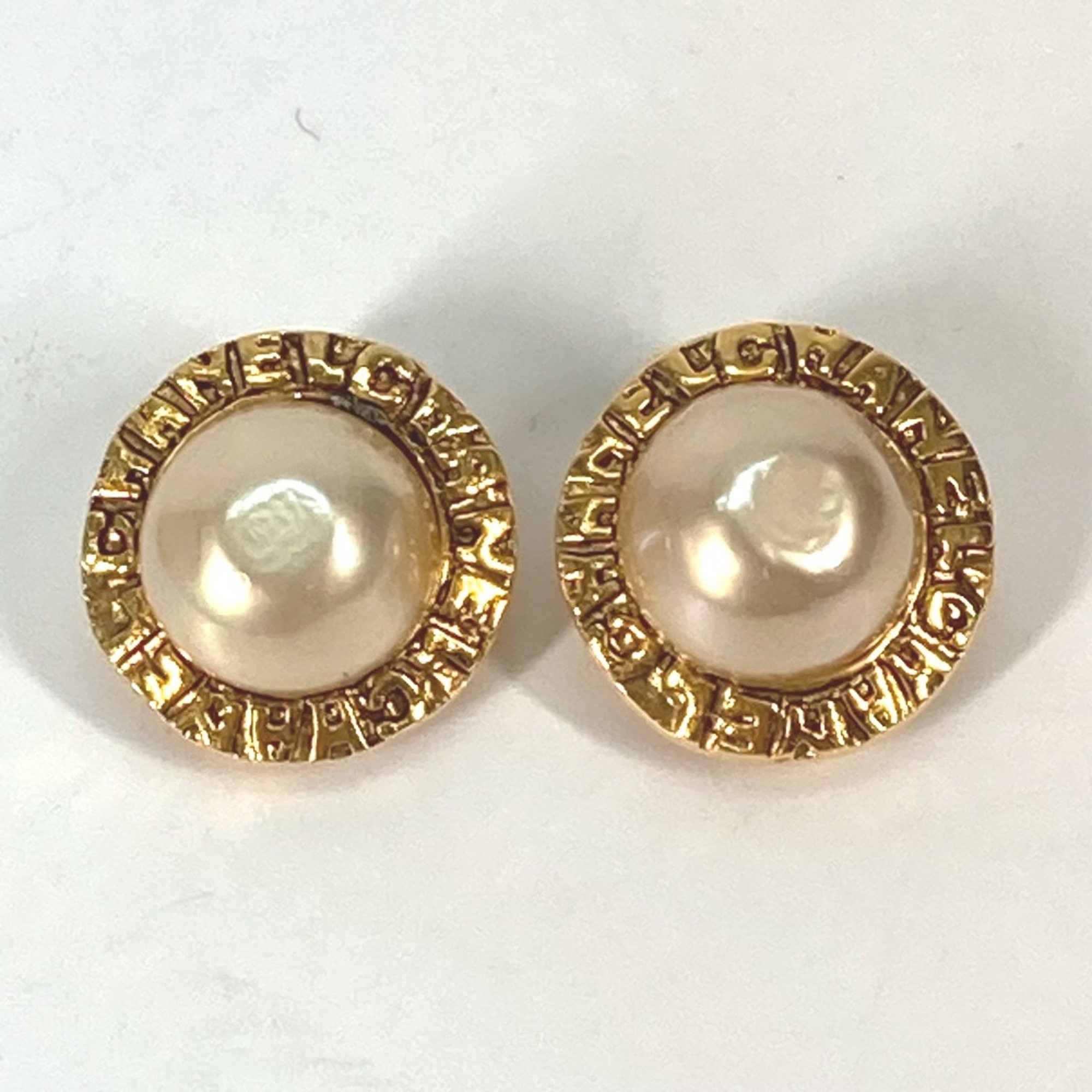 Chanel Chanel vintage Accessories Earrings Gold Size ONE SIZE - 1 Thumbnail