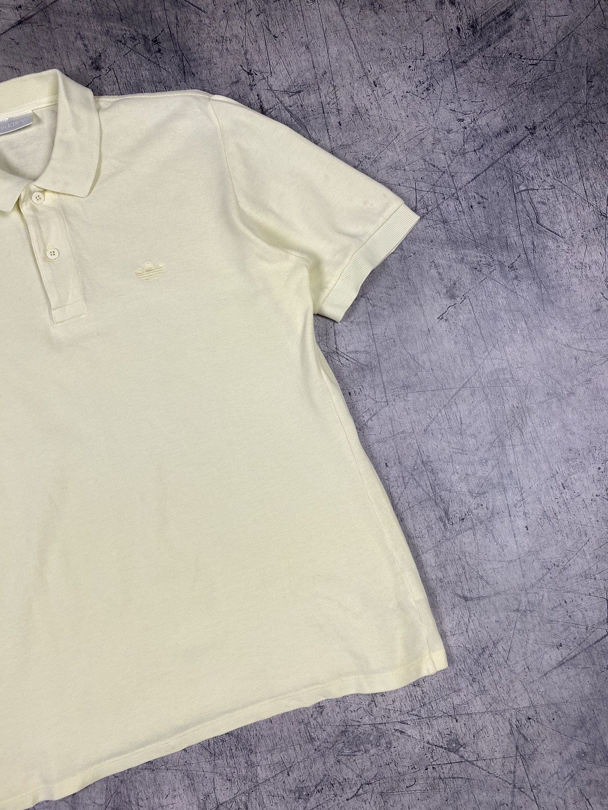 Adidas Vintage 90s Adidas Designer Polo T Shirt Size US L / EU 52-54 / 3 - 4 Thumbnail