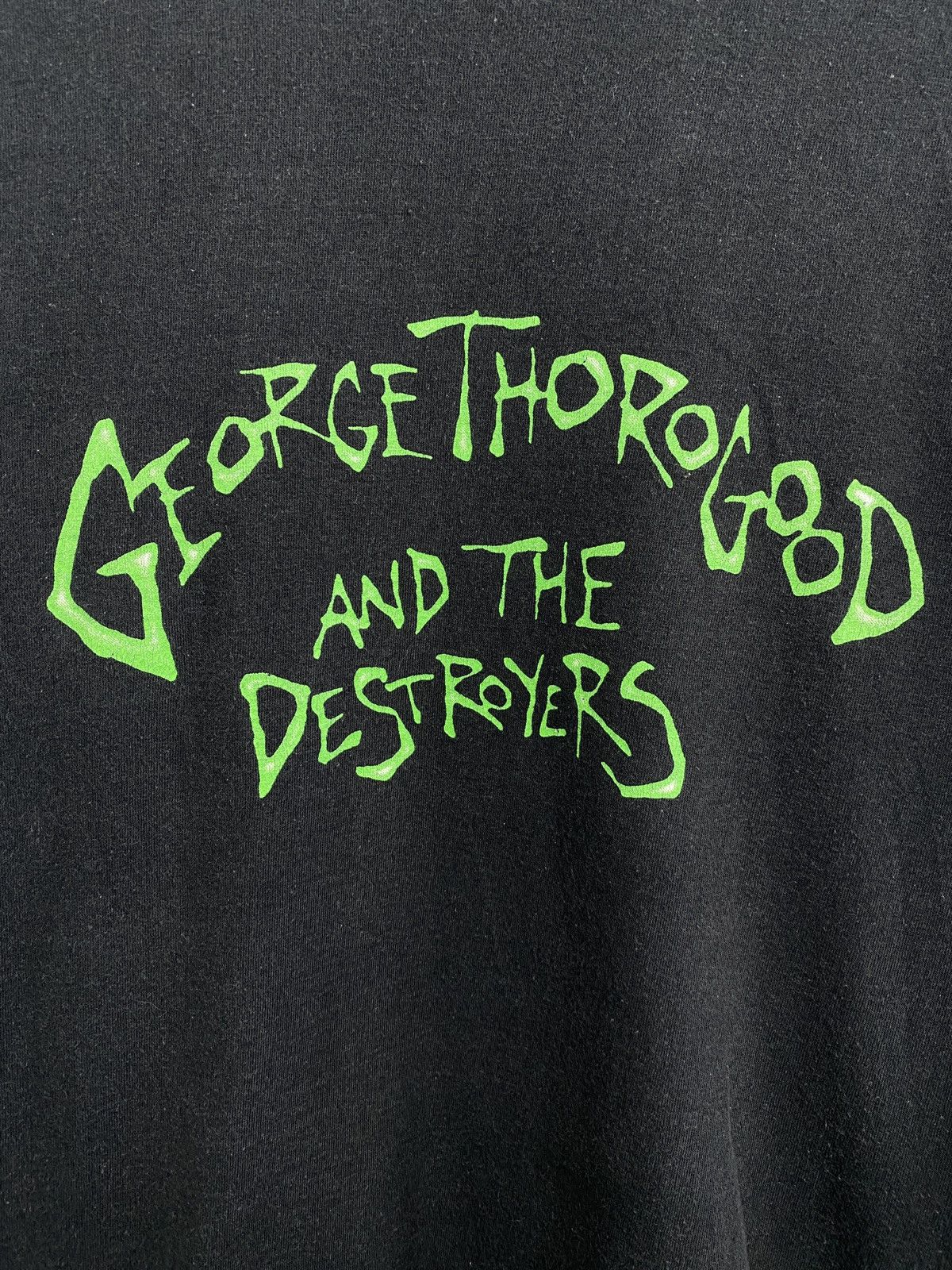 Fruit Of The Loom 🇺🇸 Vintage 90s George Thorogood Bad To The Bone Band Tshirt Size US M / EU 48-50 / 2 - 7 Thumbnail