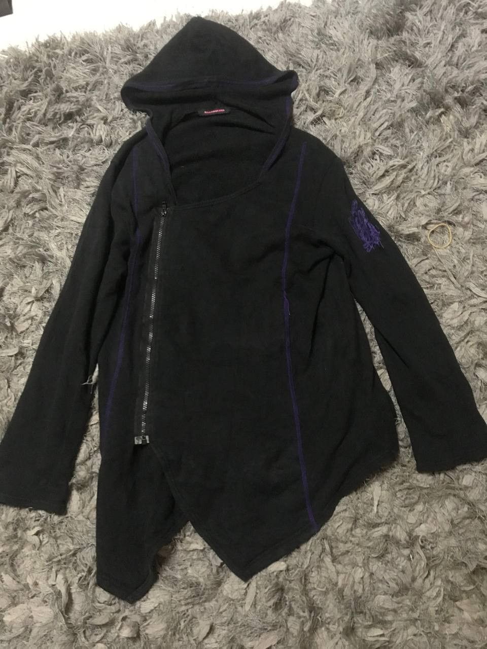 If Six Was Nine ALGONQUINS Asymmetrical Zipper Hoodie Size US S / EU 44-46 / 1 - 1 Thumbnail