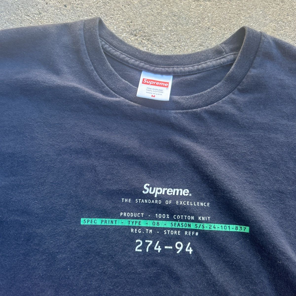 Supreme Black Supreme T shirt streetwear Size US M / EU 48-50 / 2 - 3 Thumbnail