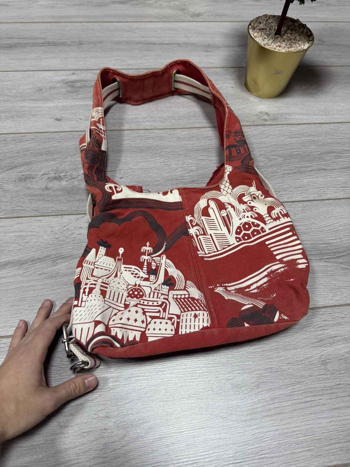 Diesel Diesel vintage belt paint bag urban Size ONE SIZE - 8 Thumbnail