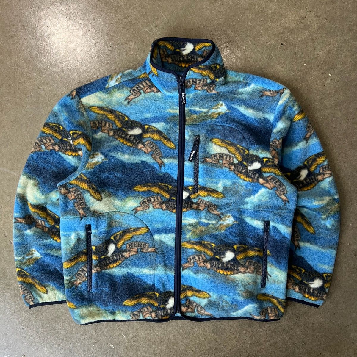 Antihero × Supreme Supreme/ANTIHERO Fleece Jacket Size US M / EU 48-50 / 2 - 1 Thumbnail