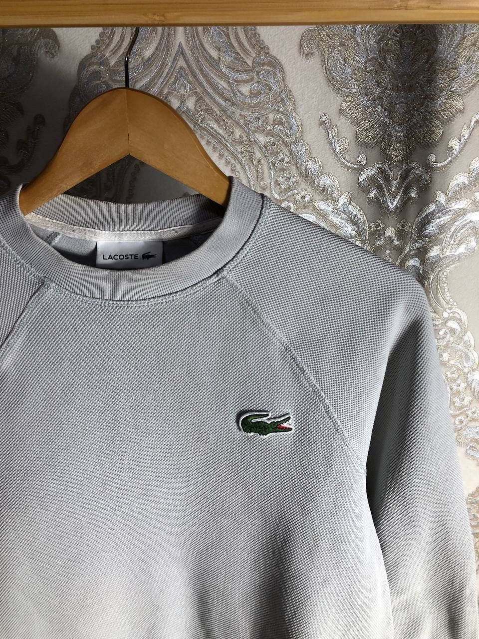Lacoste × Vintage VERY RARE LACOSTE LIVE BIG LOGO SWEATSHIRT DESIGNER LUXURY Size US S / EU 44-46 / 1 - 2 Thumbnail