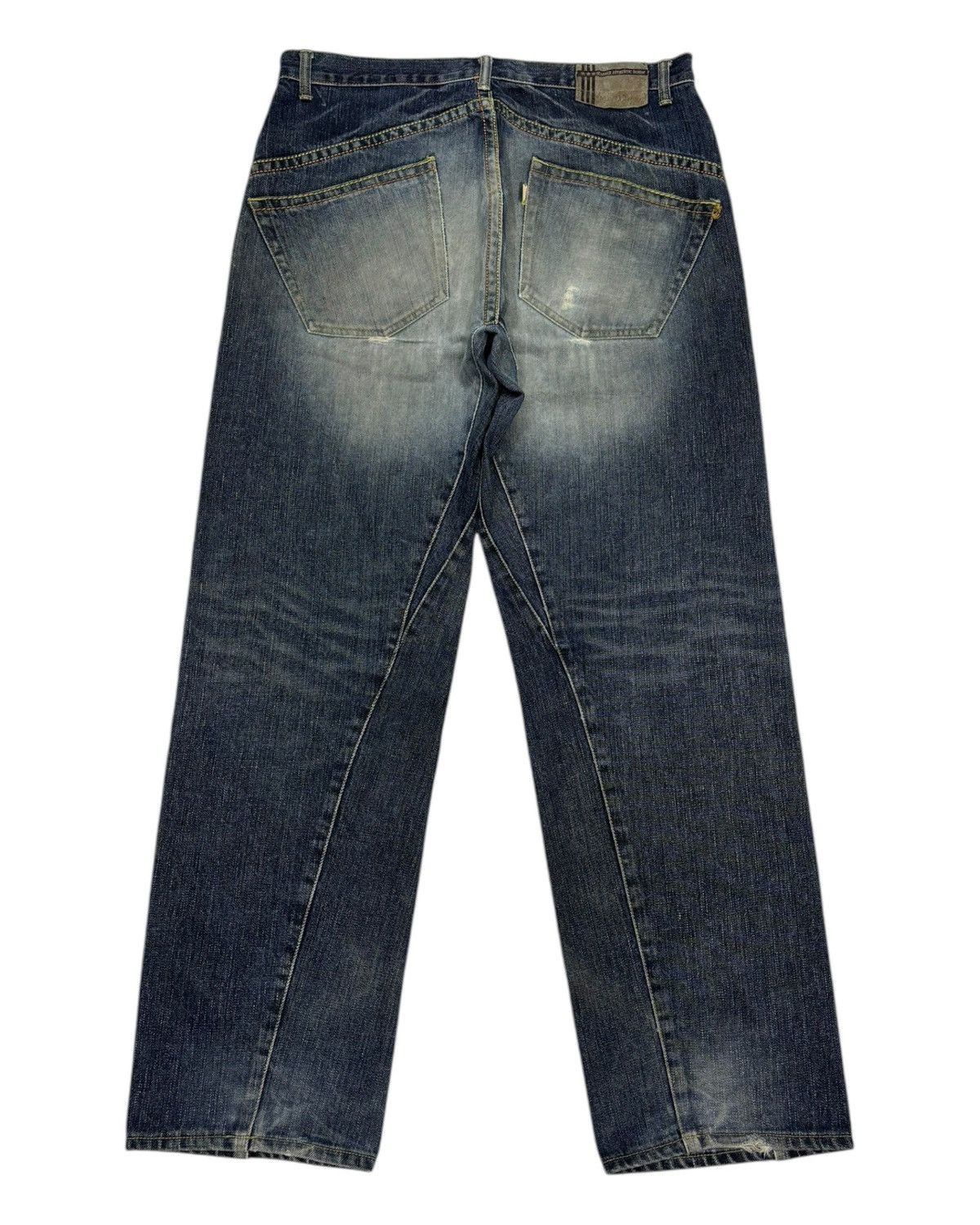 FDMTL BAGGY JEANS SCANNER BY FDMTL DISTRESSED DENIM JEANS Size US 34 / EU 50 - 2 Thumbnail