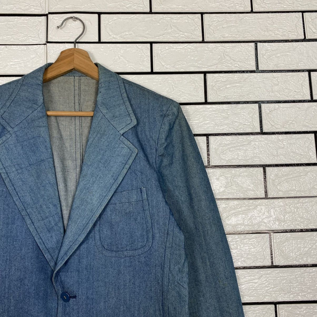 Wrangler 📌Vintage Chore Worker Denim Jacket Wrangler Size US L / EU 52-54 / 3 - 7 Thumbnail