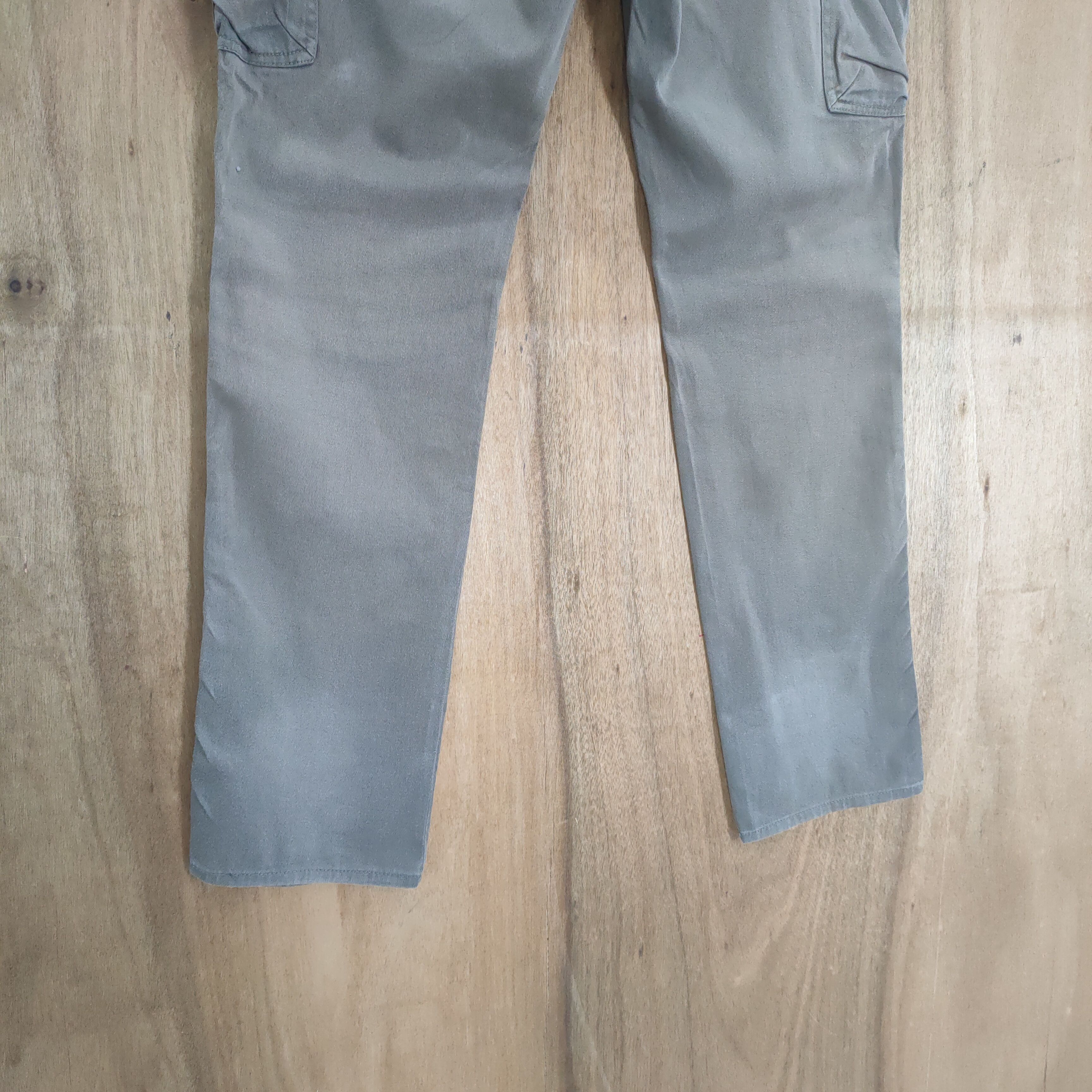 Japanese Brand VINTAGE JAPANESE PLG FADED CARGO PANTS Size US 34 / EU 50 - 8 Thumbnail
