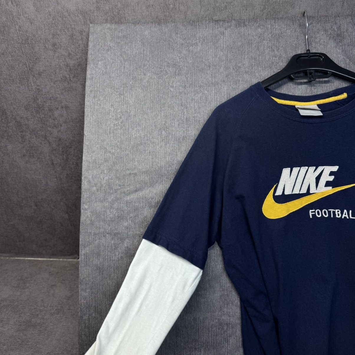 Nike y2k Nike layered longsleeve tee vintage Size US M / EU 48-50 / 2 - 5 Thumbnail